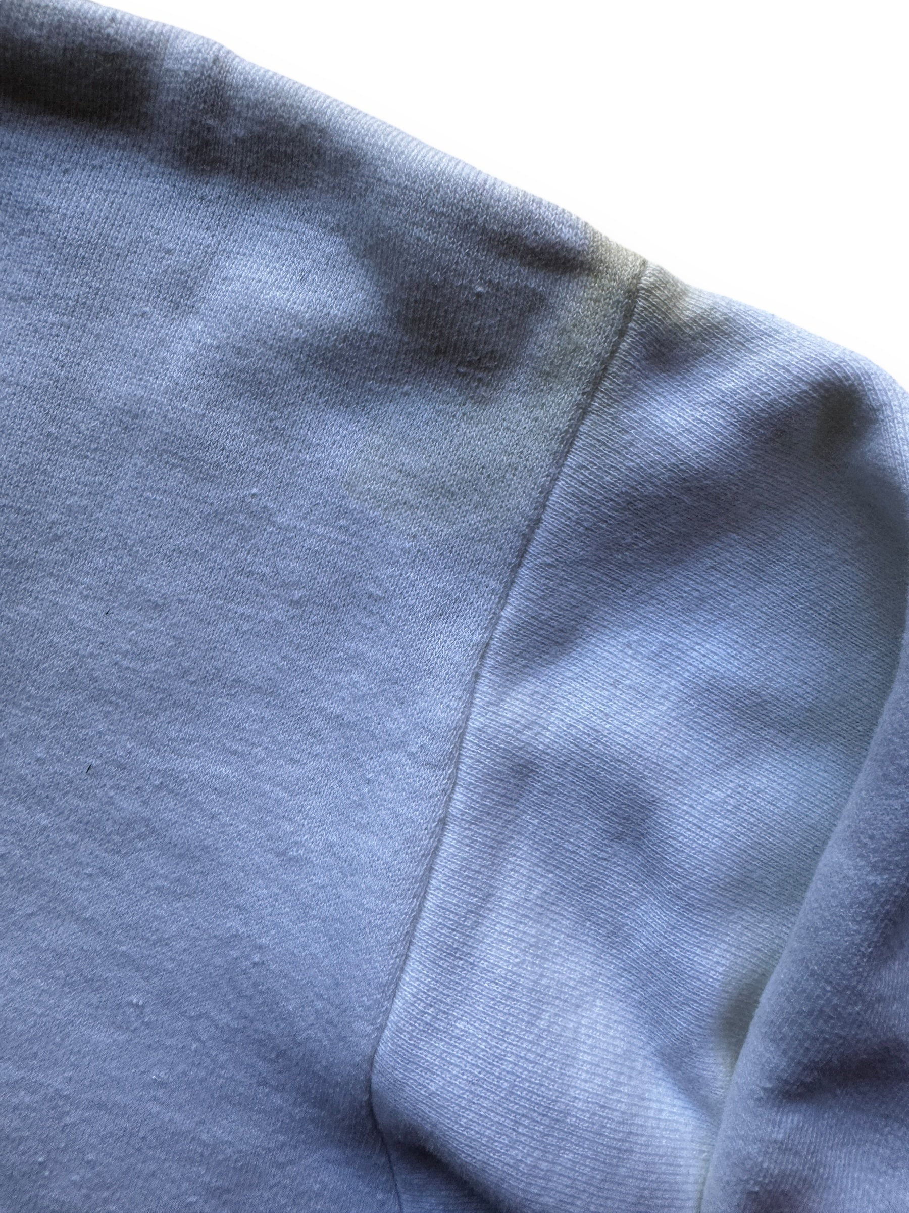 Storage Stains on Shoulder of Vintage Seattle World's Fair 1962 Zip-Up Sweatshirt SZ M