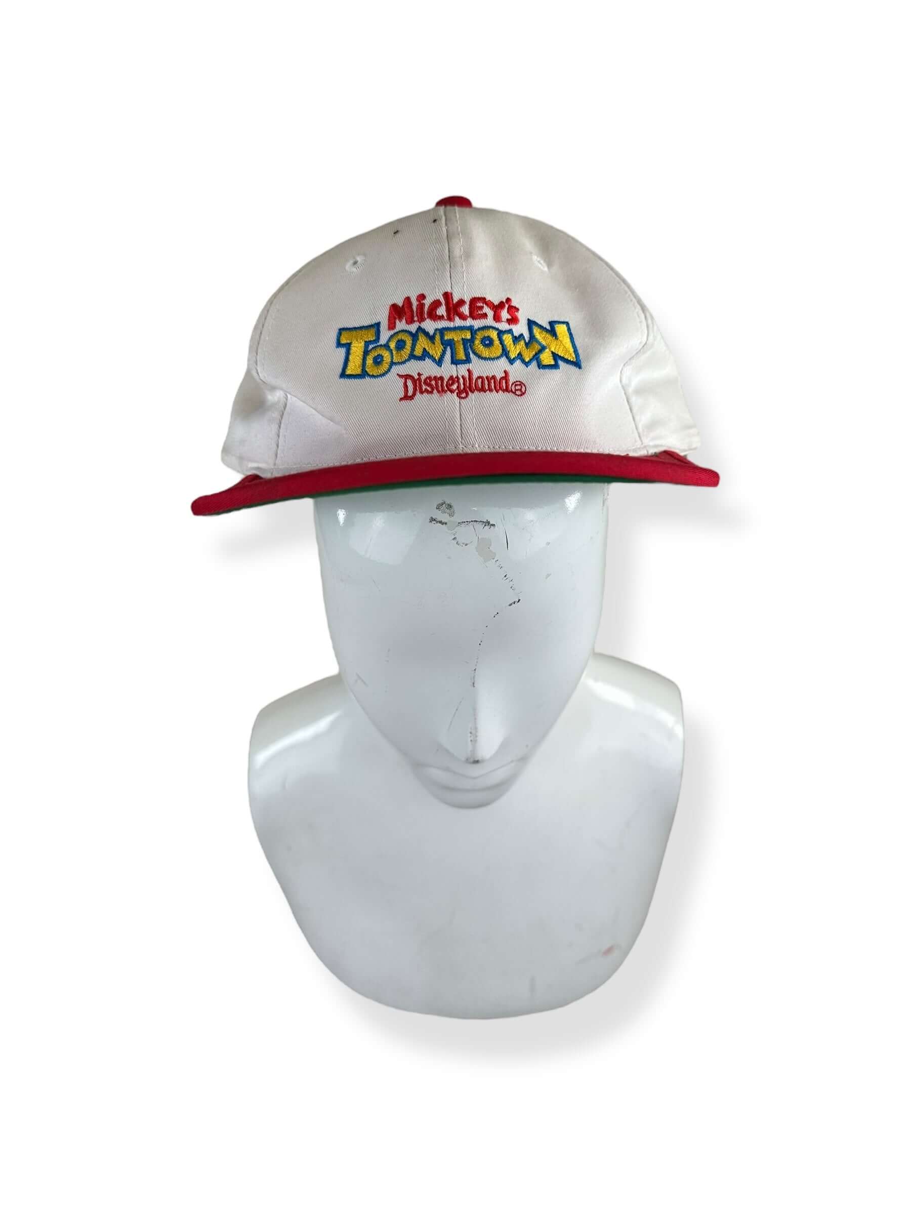 Front View of Vintage Mickey's Toontown Disney Flip Brim Diorama Hat