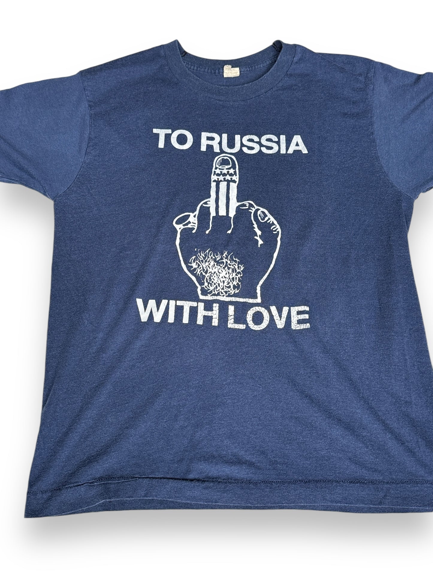 Vintage To Russia With Love Tee SZ L