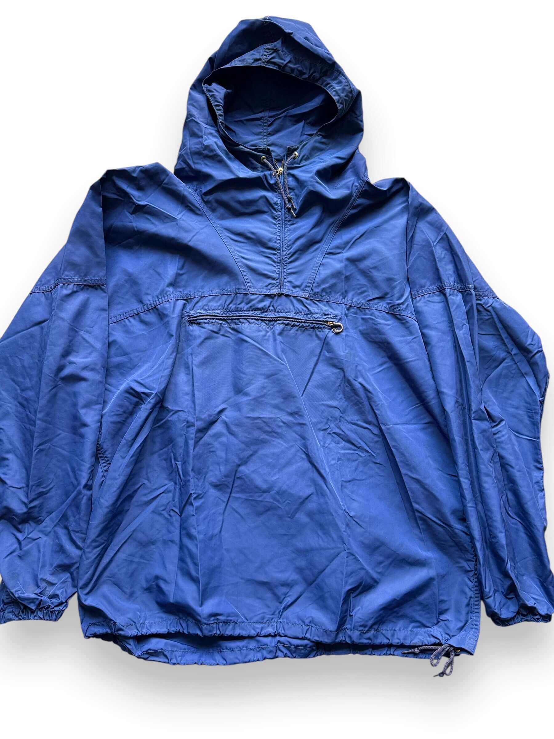 Front Detail of Vintage Blizzard Cloth Outdoor Anorak Parka SZ L