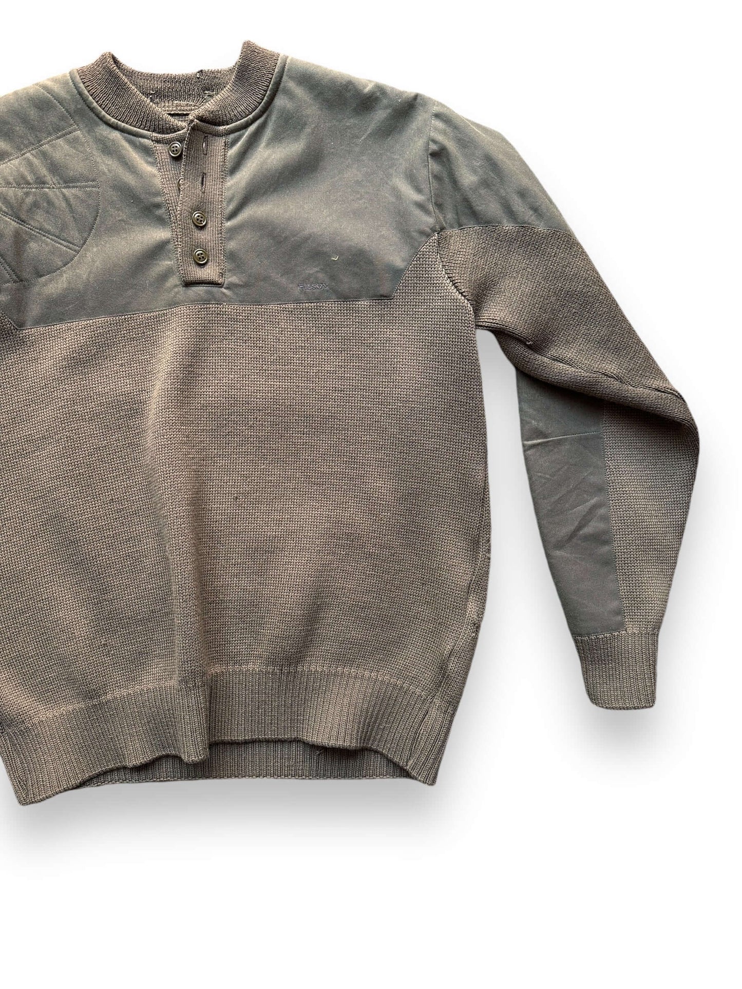 Front Left View of Filson Guide Sweater SZ L