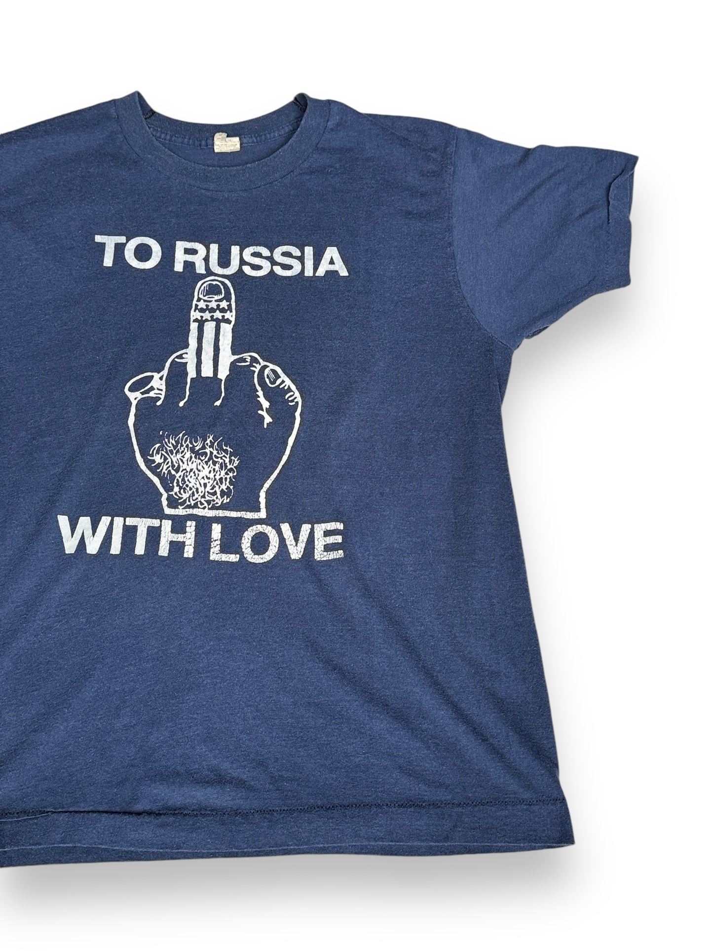 Vintage To Russia With Love Tee SZ L