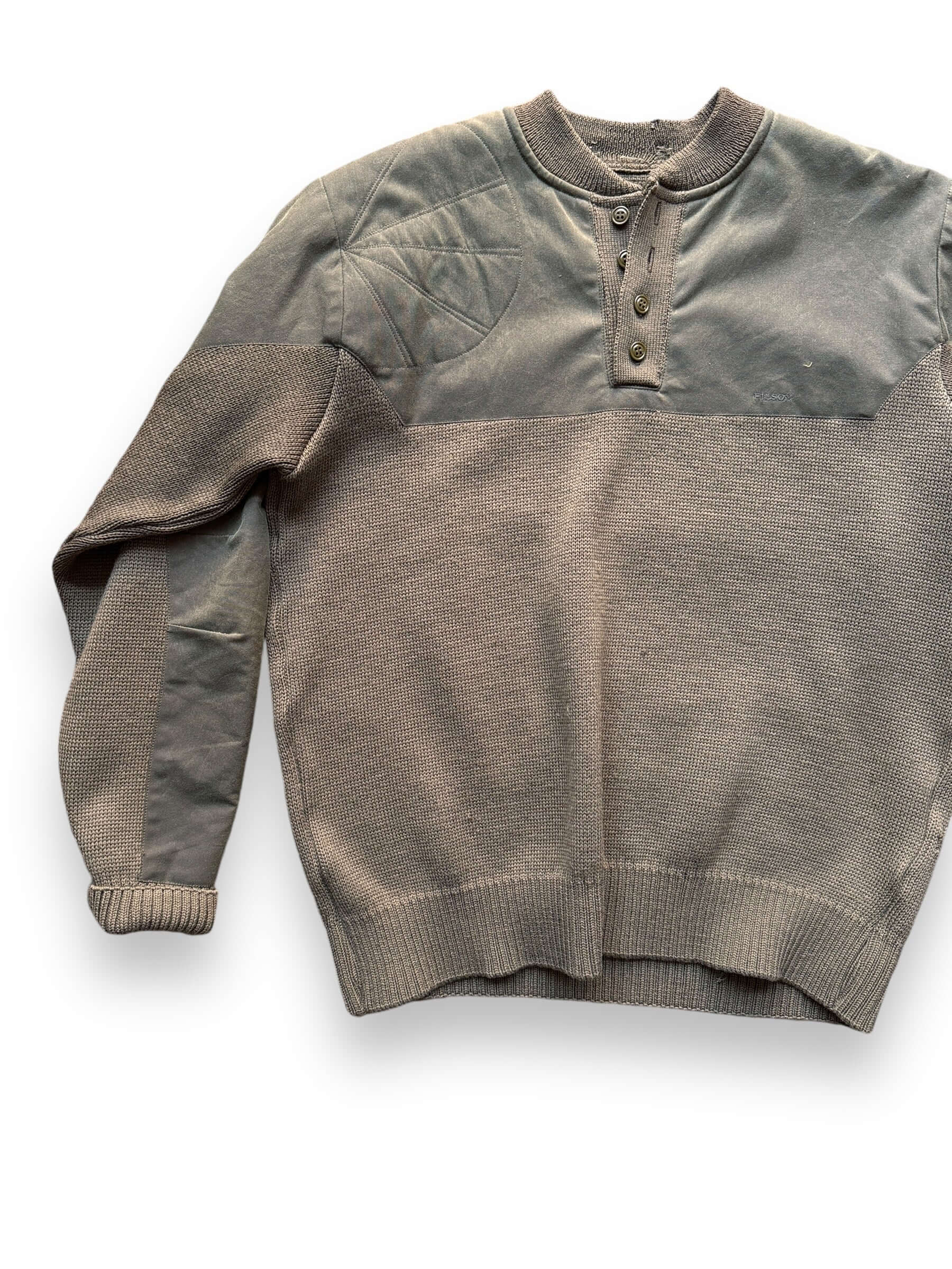 Front Right View of Filson Guide Sweater SZ L