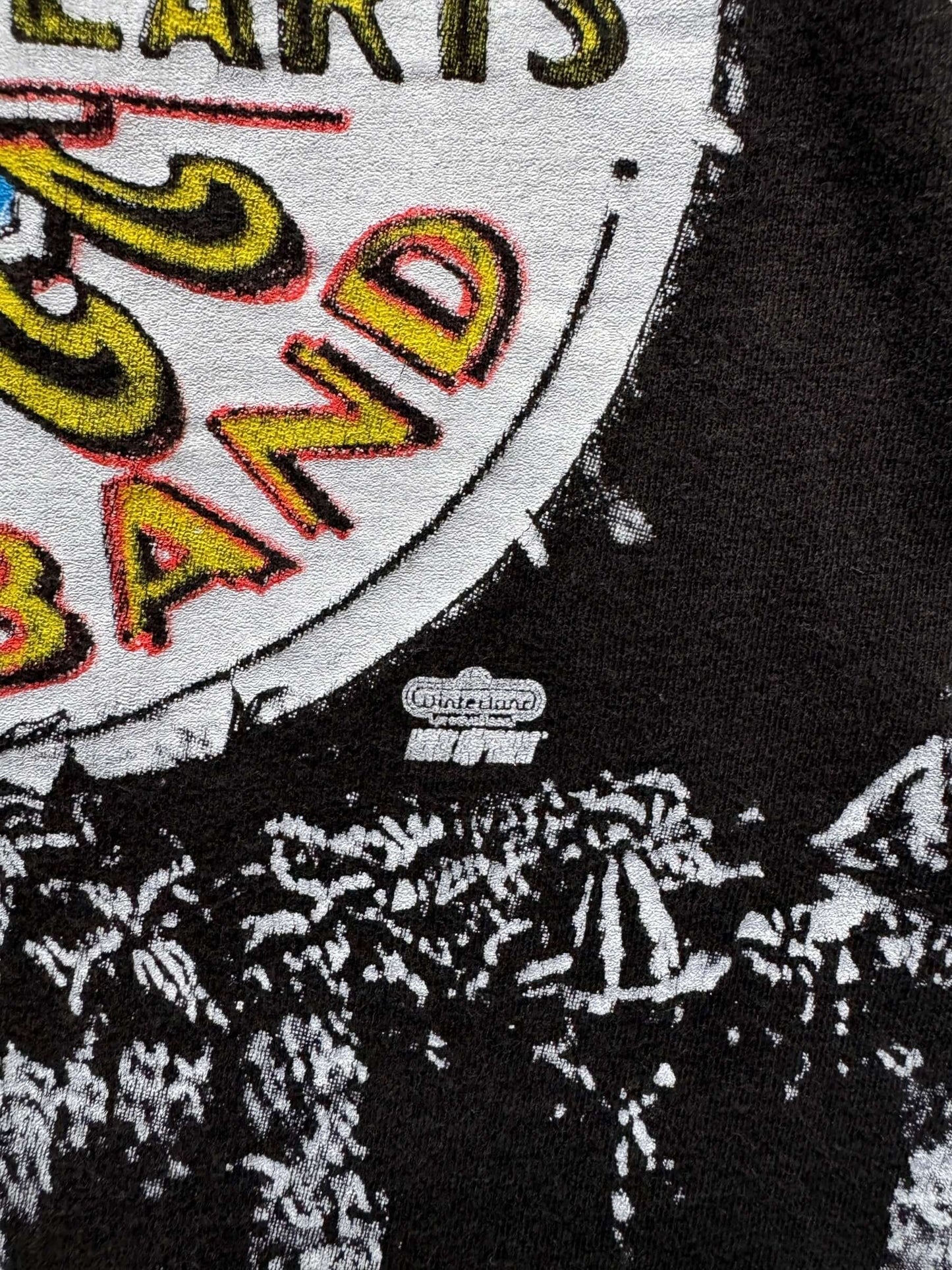 Winterland Tag on Vintage Beatles Sgt Peppers Single Stitch All Over Print Tee SZ XL