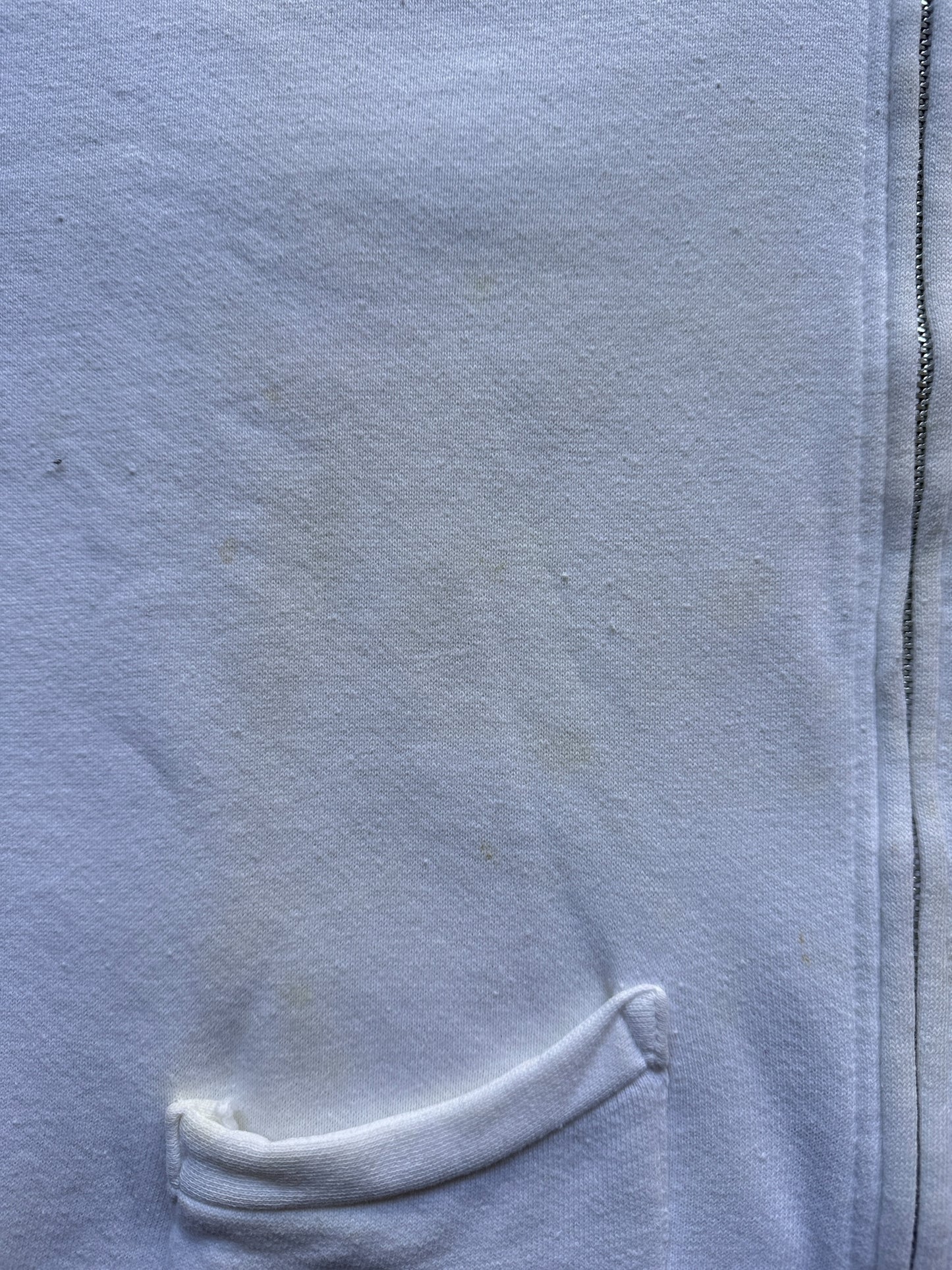 Slight Storage Staining on Vintage Seattle World's Fair 1962 Zip-Up Sweatshirt SZ M