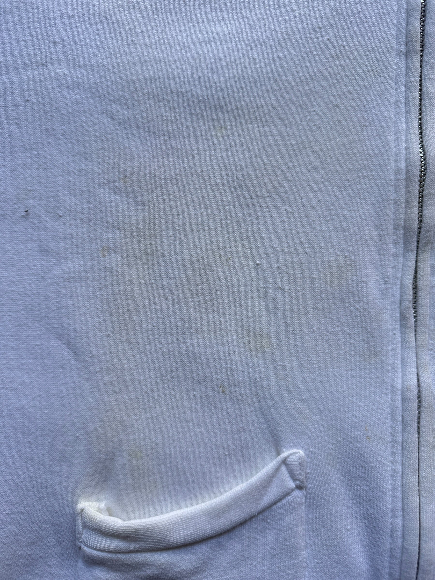 Slight Storage Staining on Vintage Seattle World's Fair 1962 Zip-Up Sweatshirt SZ M