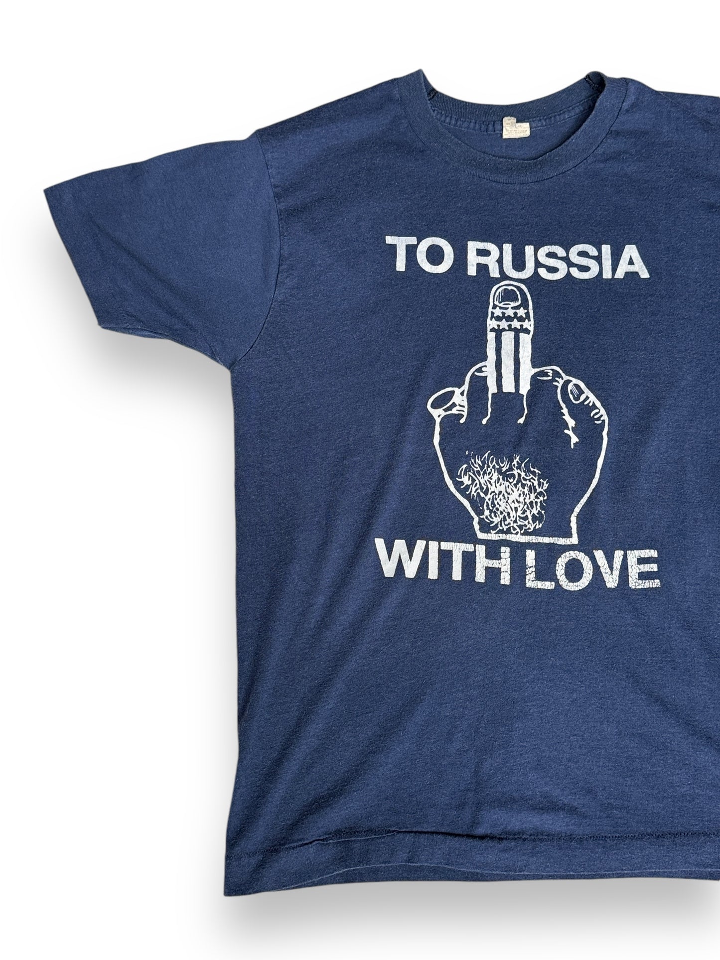 Vintage To Russia With Love Tee SZ L