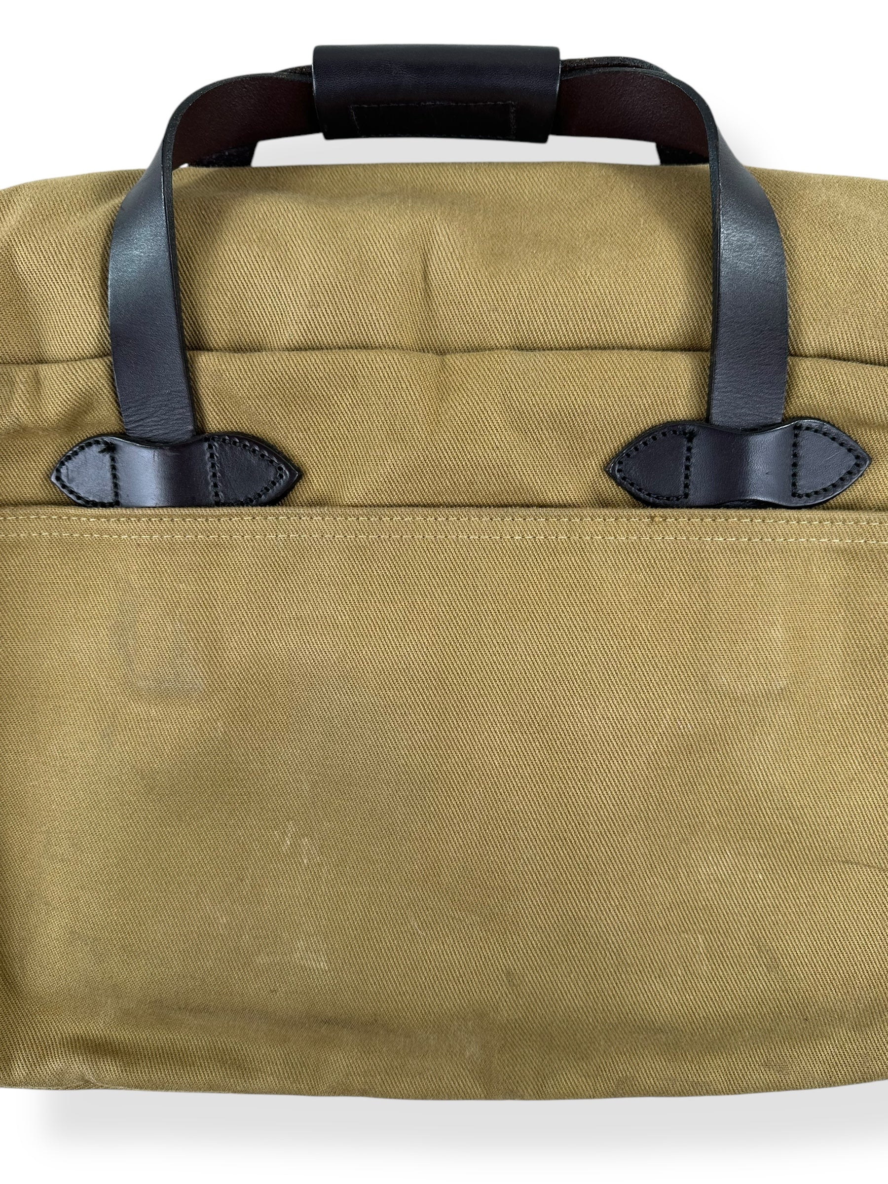 Rear Detail on Filson 257KM Padded Computer Bag