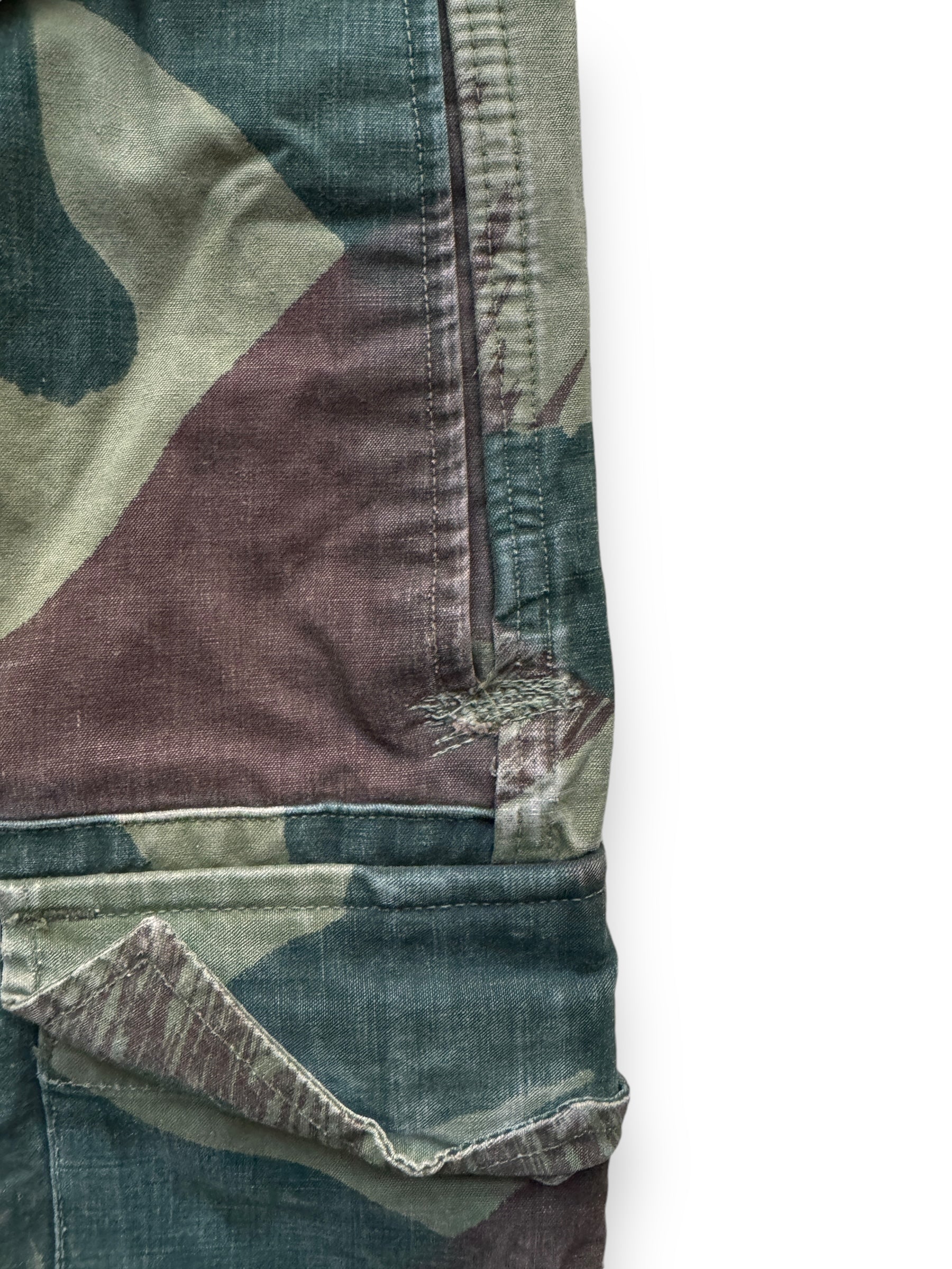 Vintage Belgian Brushstroke Camo Trousers W37 – The Barn Owl