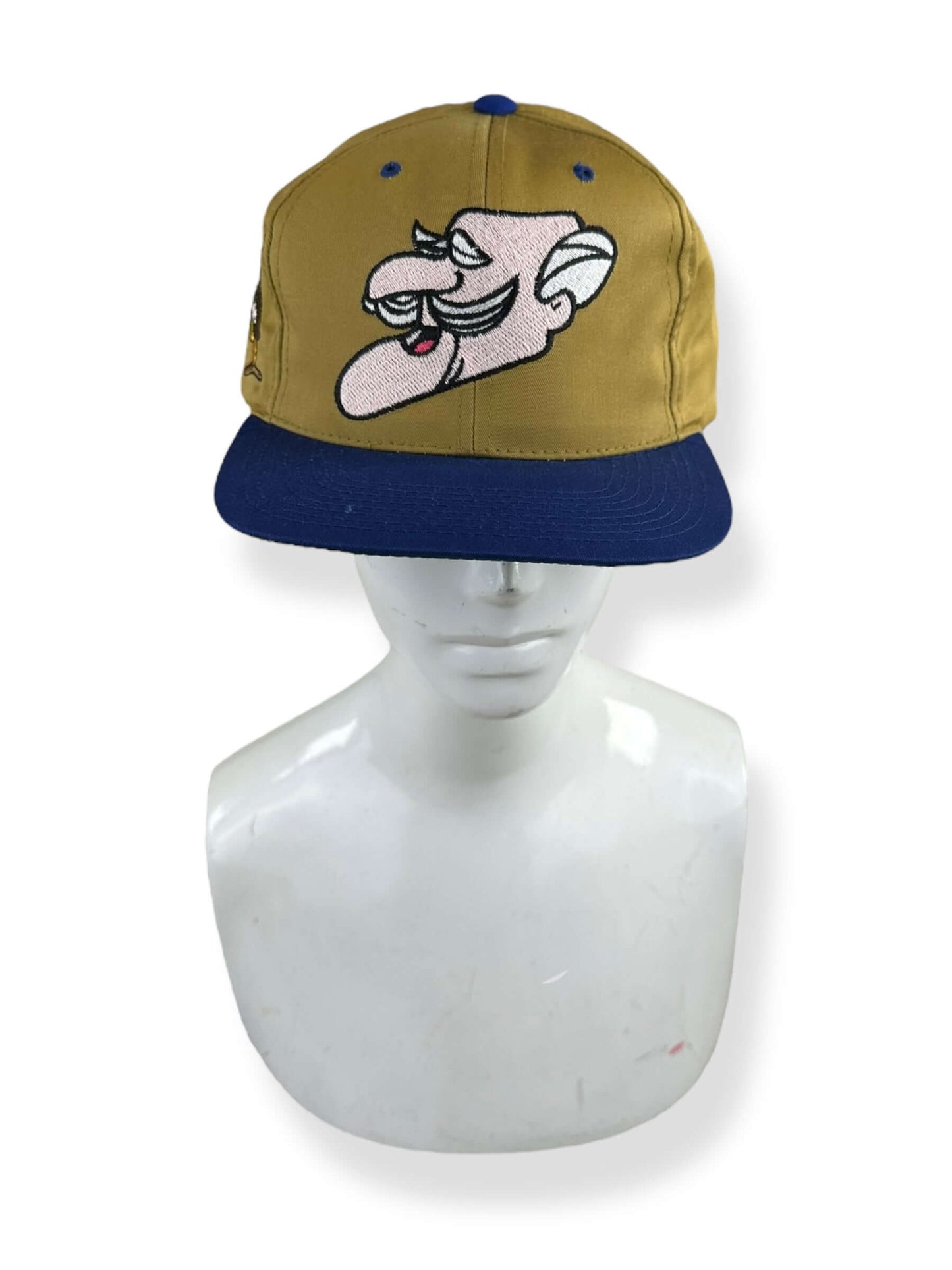 Front View of American Needle Toons Commander McBragg Hat