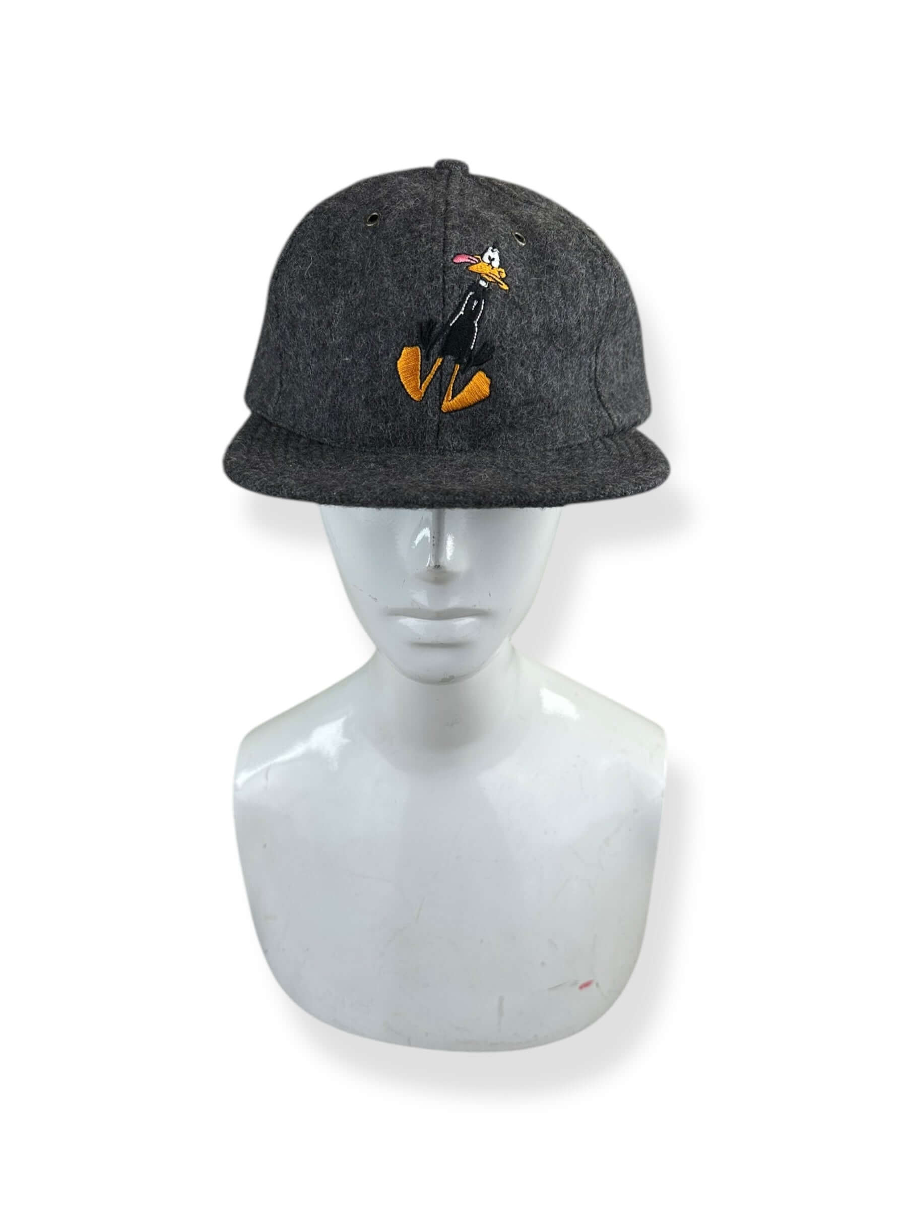 Front View of NOS Acme Clothing Daffy Duck Snapback Hat