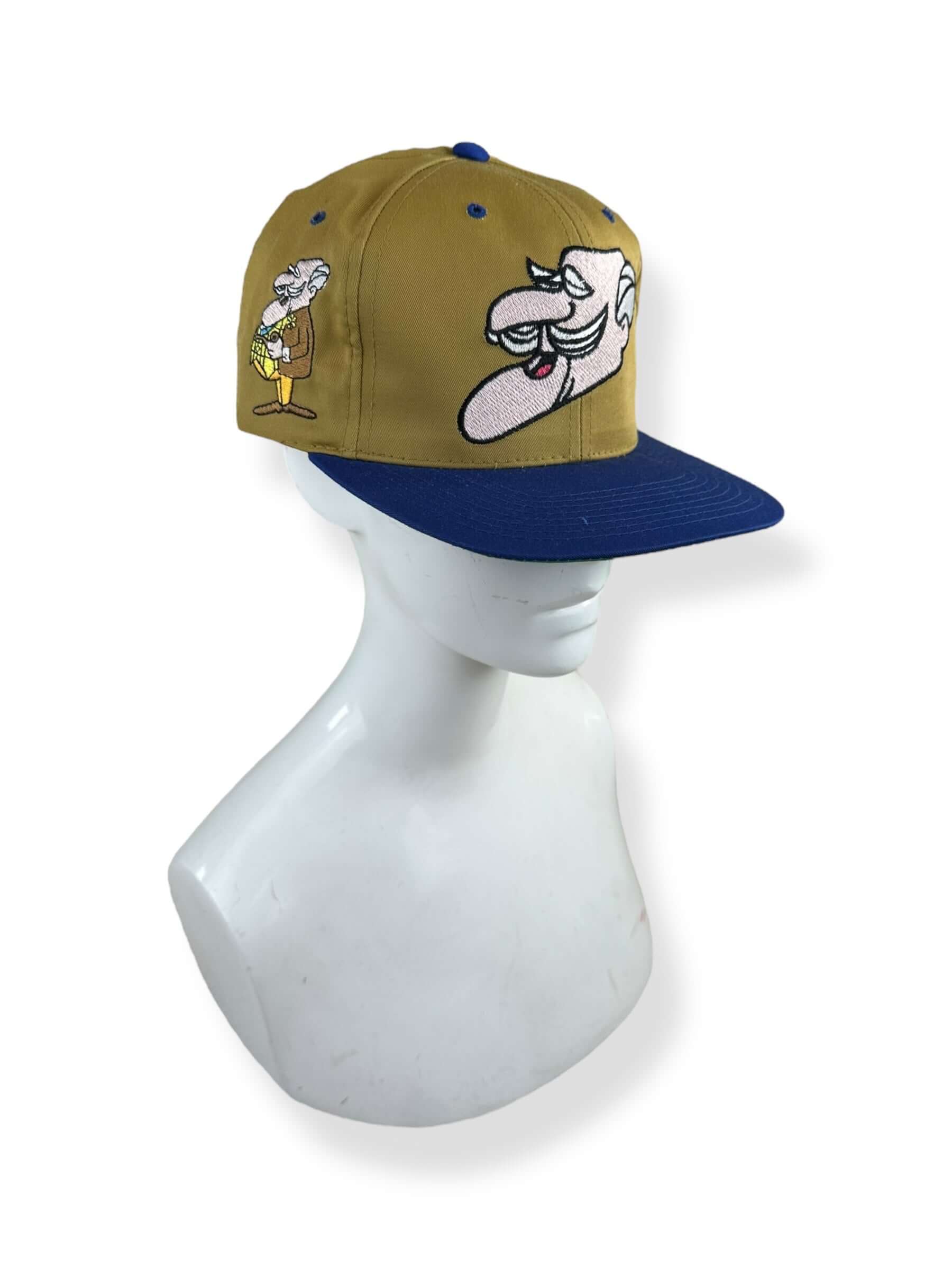 Front Right View of American Needle Toons Commander McBragg Hat