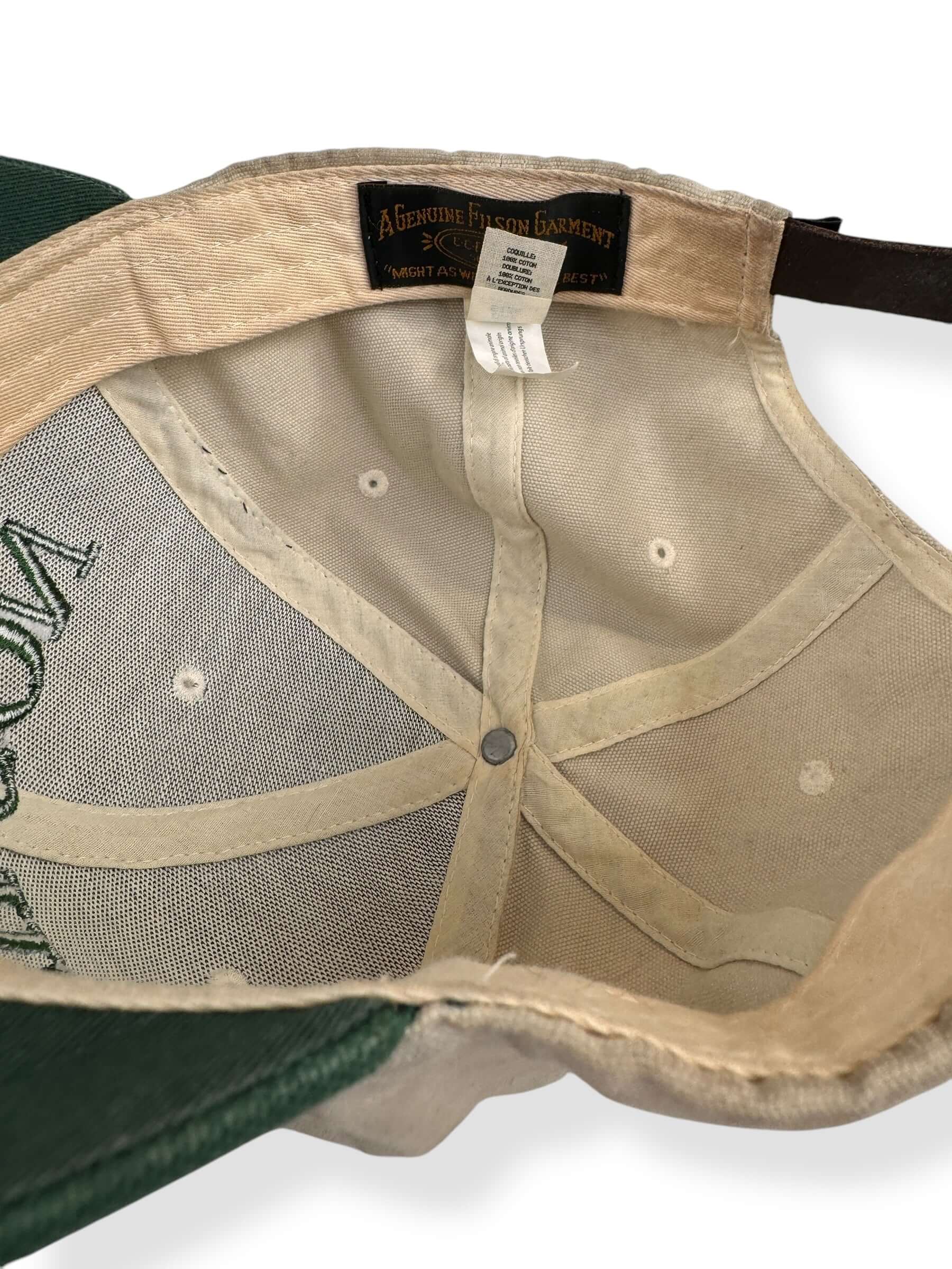 Interior View of Filson Country Hat