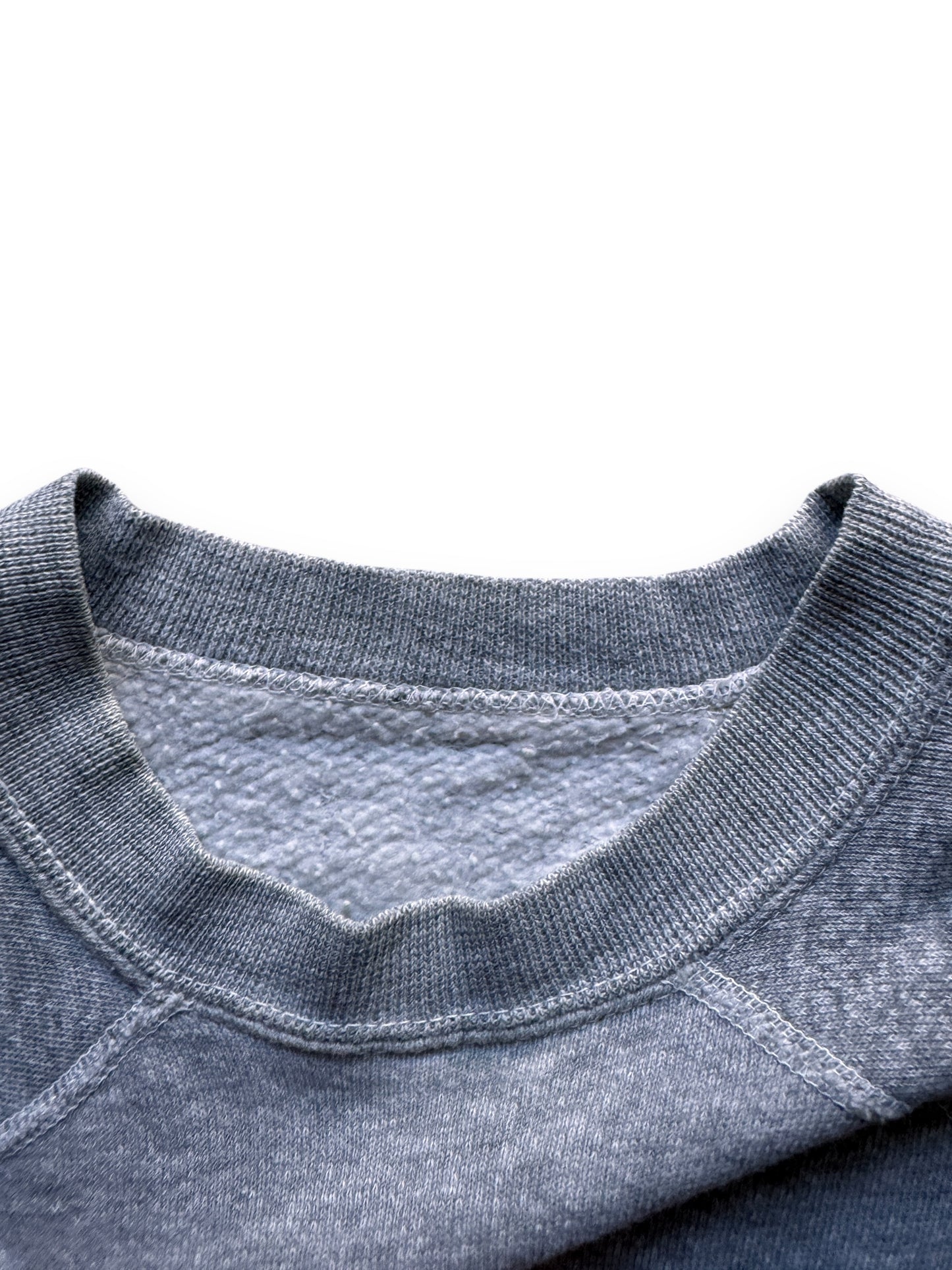 Collar View o fVintage Warm Up Crewneck SZ L