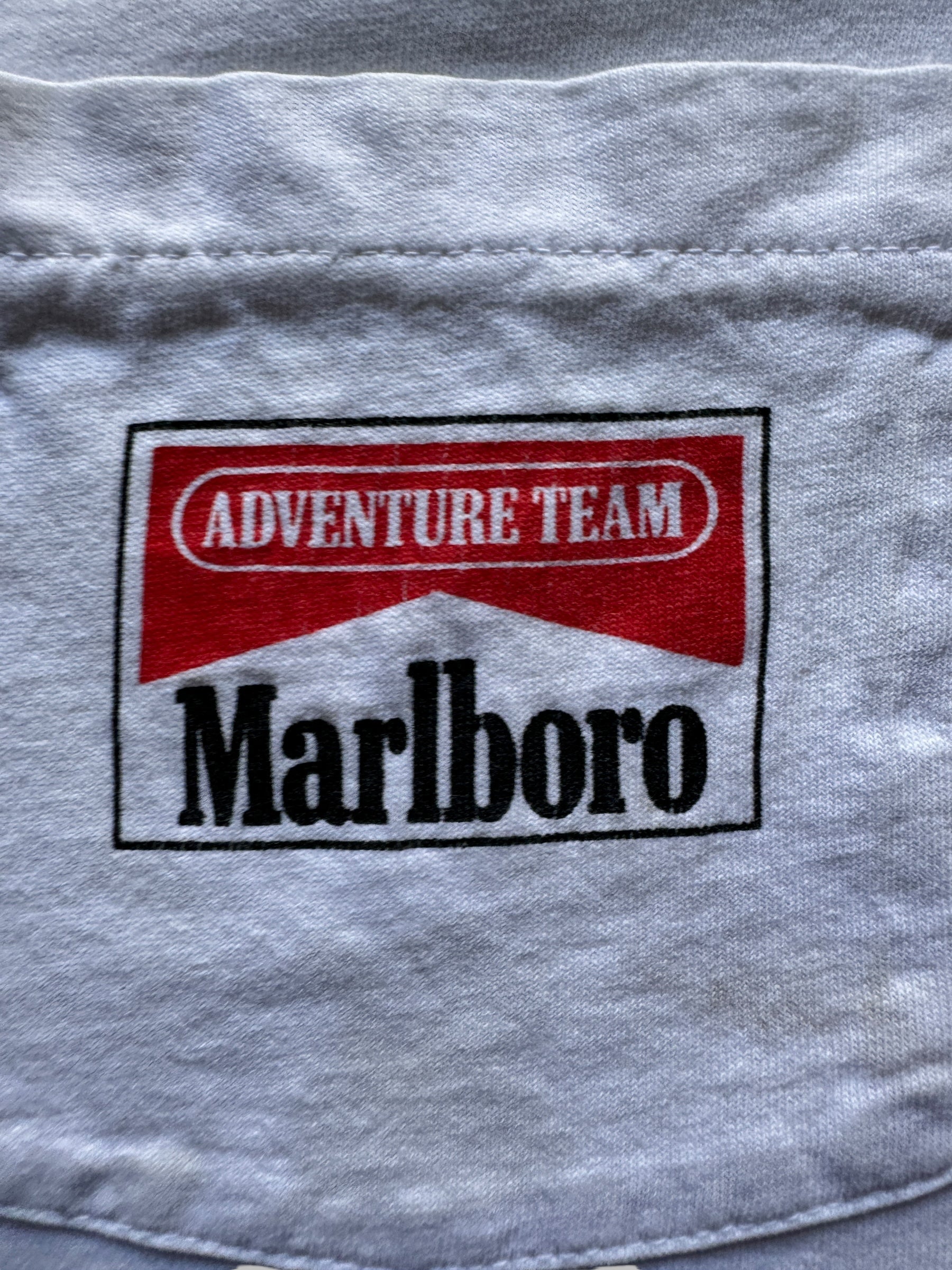 Pocket View of Vintage Marlboro Rafting Pocket Tee SZ XL