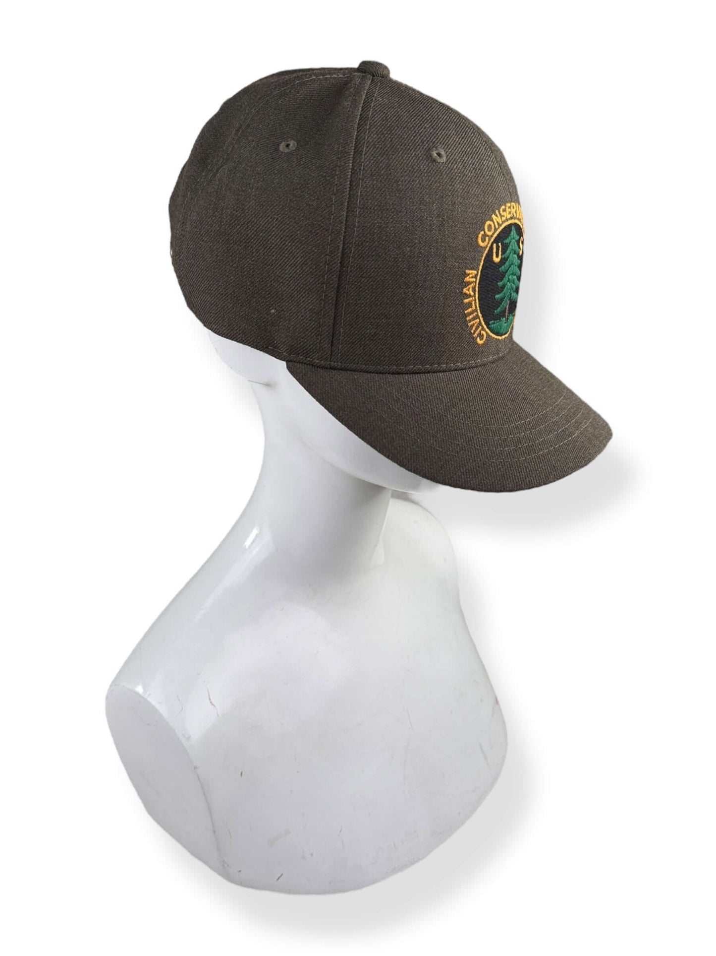 Right Side View of Filson CCC Civilian Conservation Corps Wool Hat