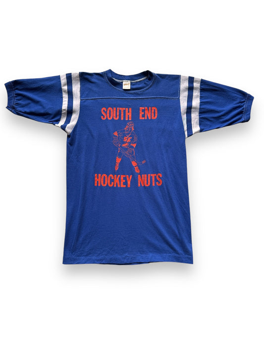 Front View of Vintage South End Hockey Nuts Jersey SZ M