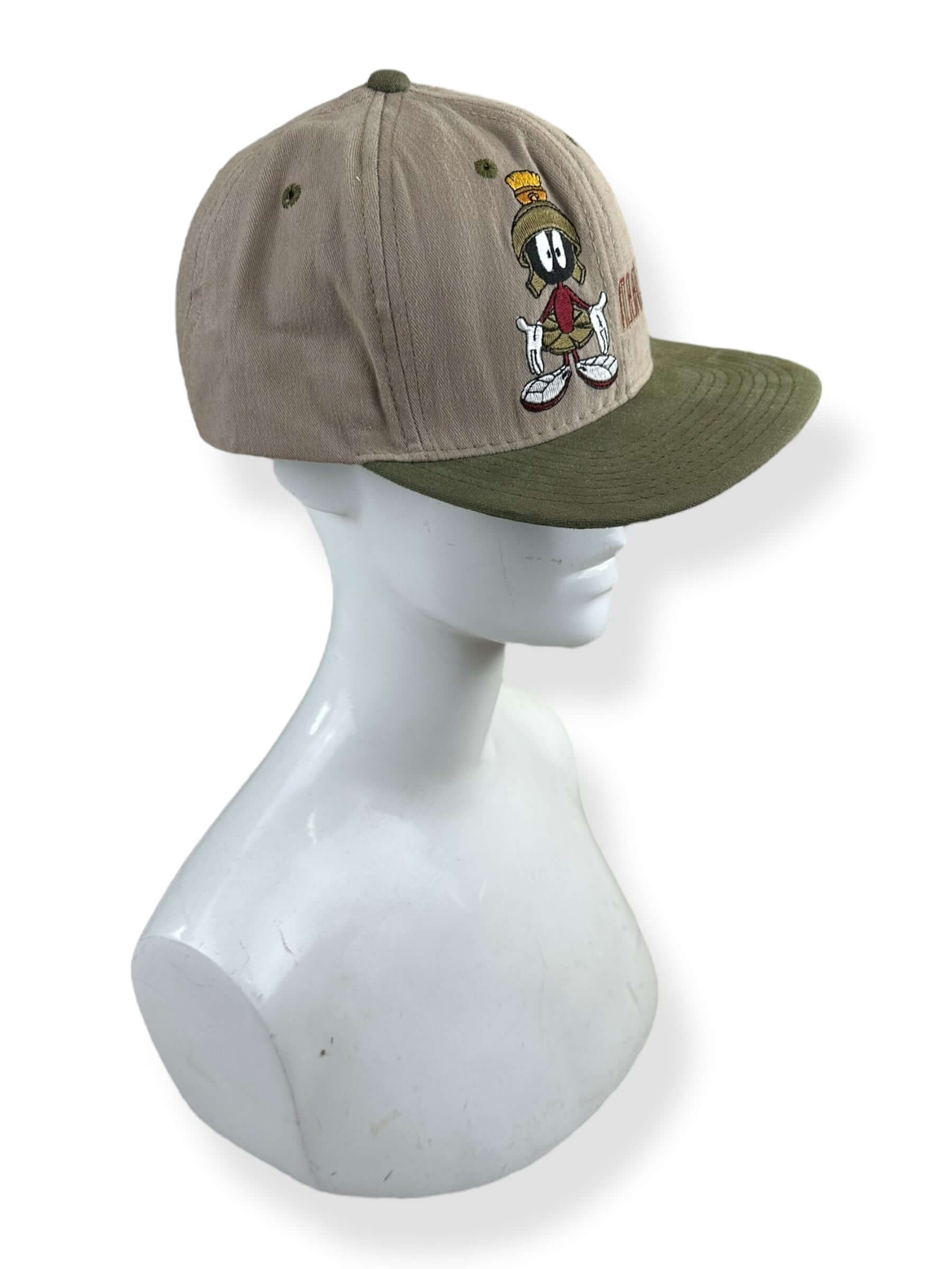 Right Side View of NOS Acme Clothing Marvin the Martian Large Fitted Hat