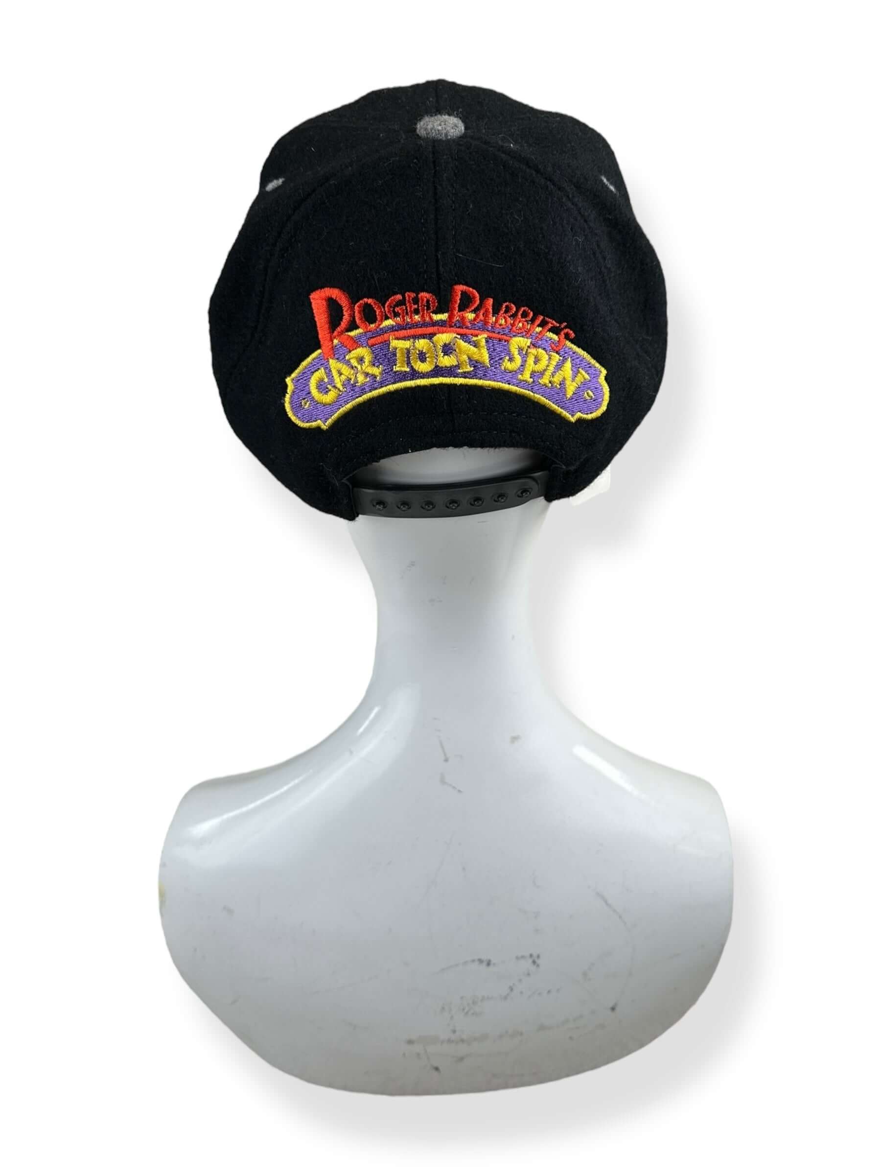 Rear View of NOS Roger Rabbits Car Toon Spin Wool Snapback Cap