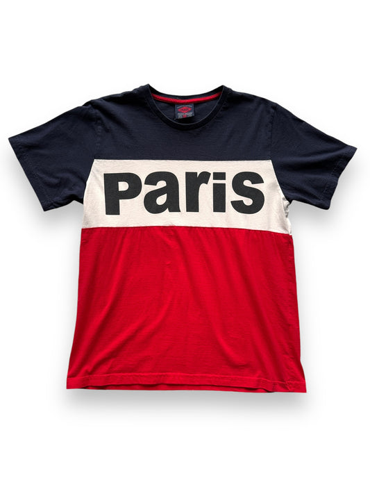 Front View of Vintage Paris Tritone Tee SZ XS