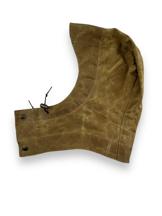 Left Side View of Filson Tin Cloth Hood