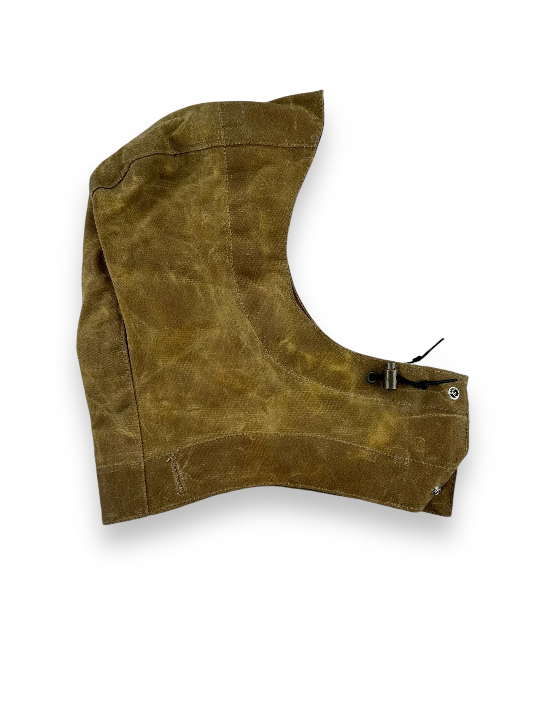 Right Side View of Filson Tin Cloth Hood