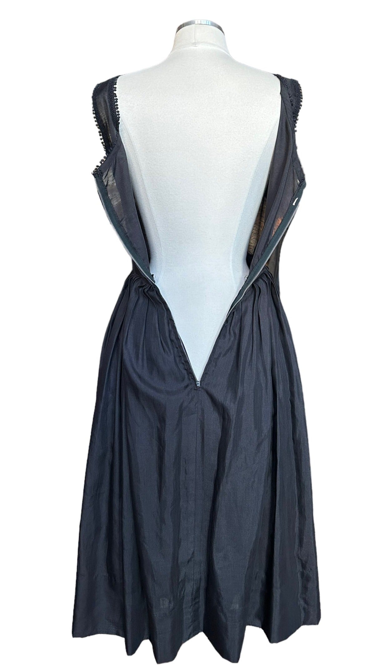 Vintage 1950s Black Dress – The Barn Owl Vintage Goods