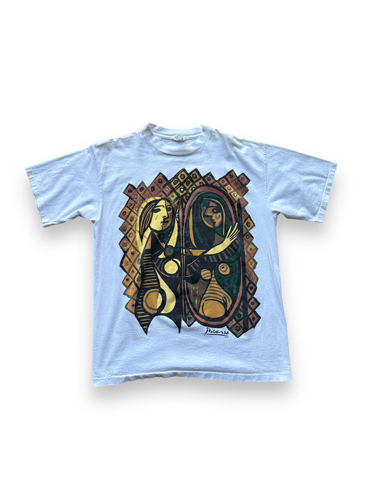 Front of Vintage Pablo Picasso Tee SZ XL |  Vintage Art Tee Seattle | Barn Owl Vintage