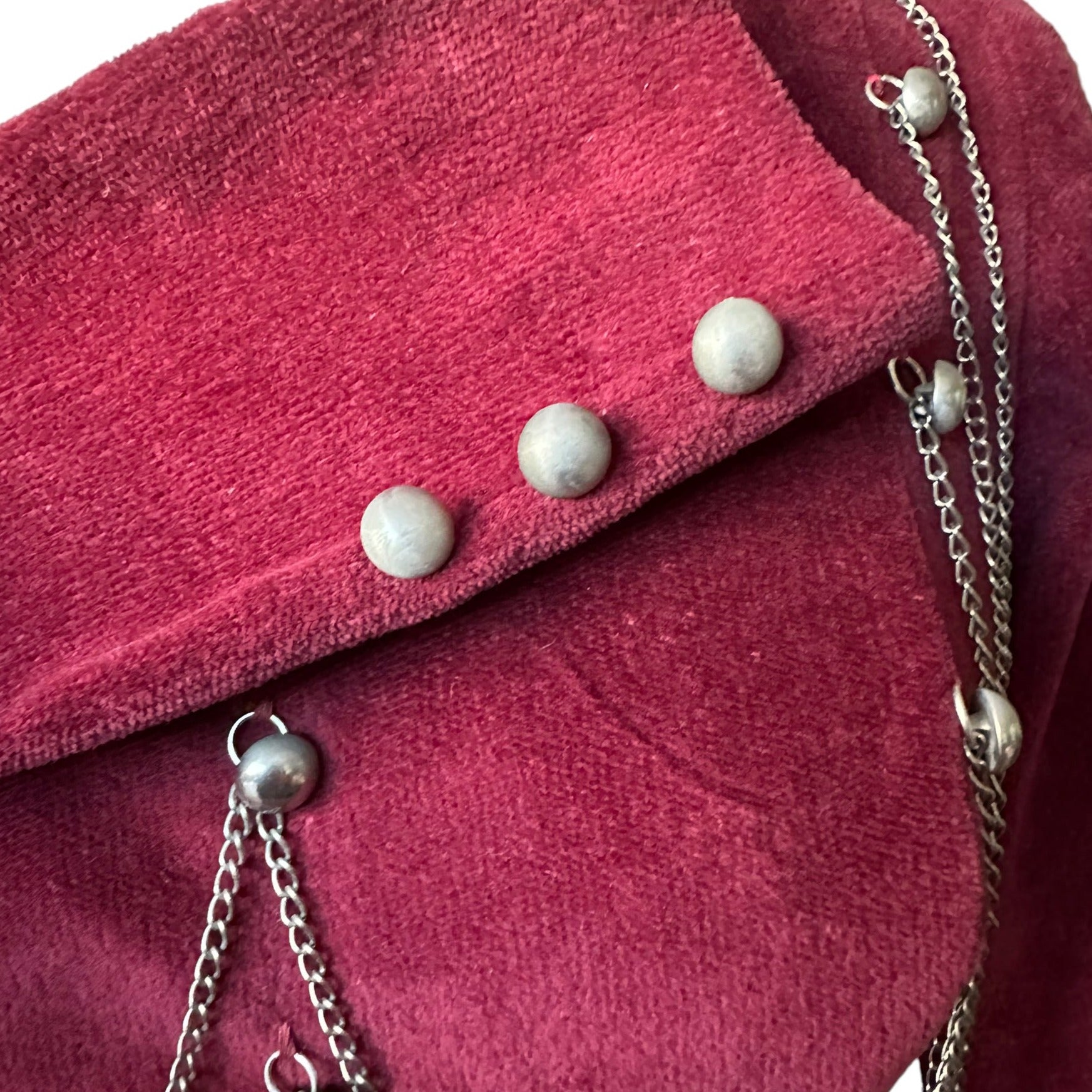 Close up of cuff detail Vintage 1960s Tootique Mini Dress/Tunic | Seattle Vintage Dresses | Barn Owl Ladies Vintage
