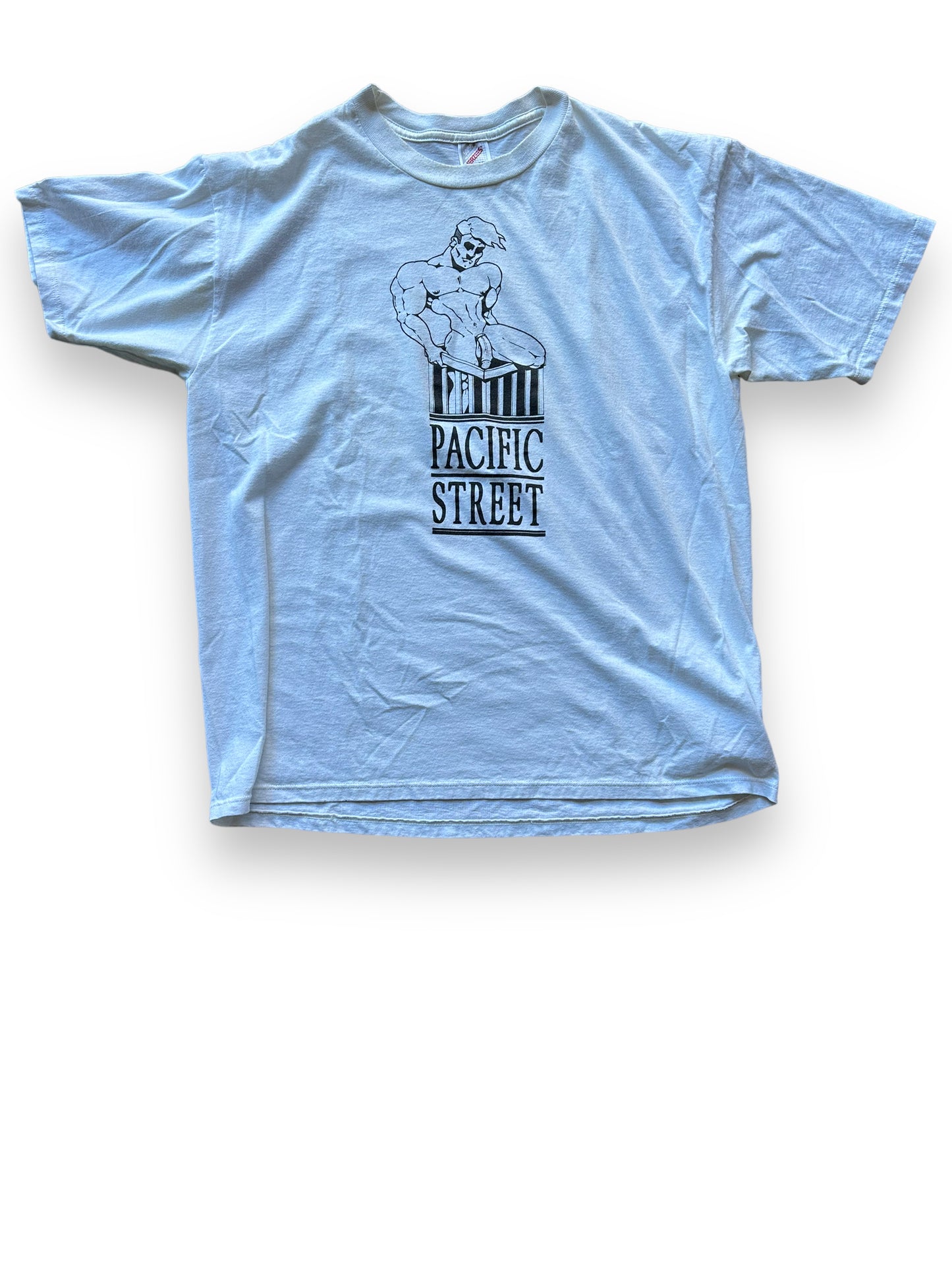 Front of Vintage Pacific Street Tee SZ XL | Vintage T-Shirts Seattle | Barn Owl Vintage Tees Seattle