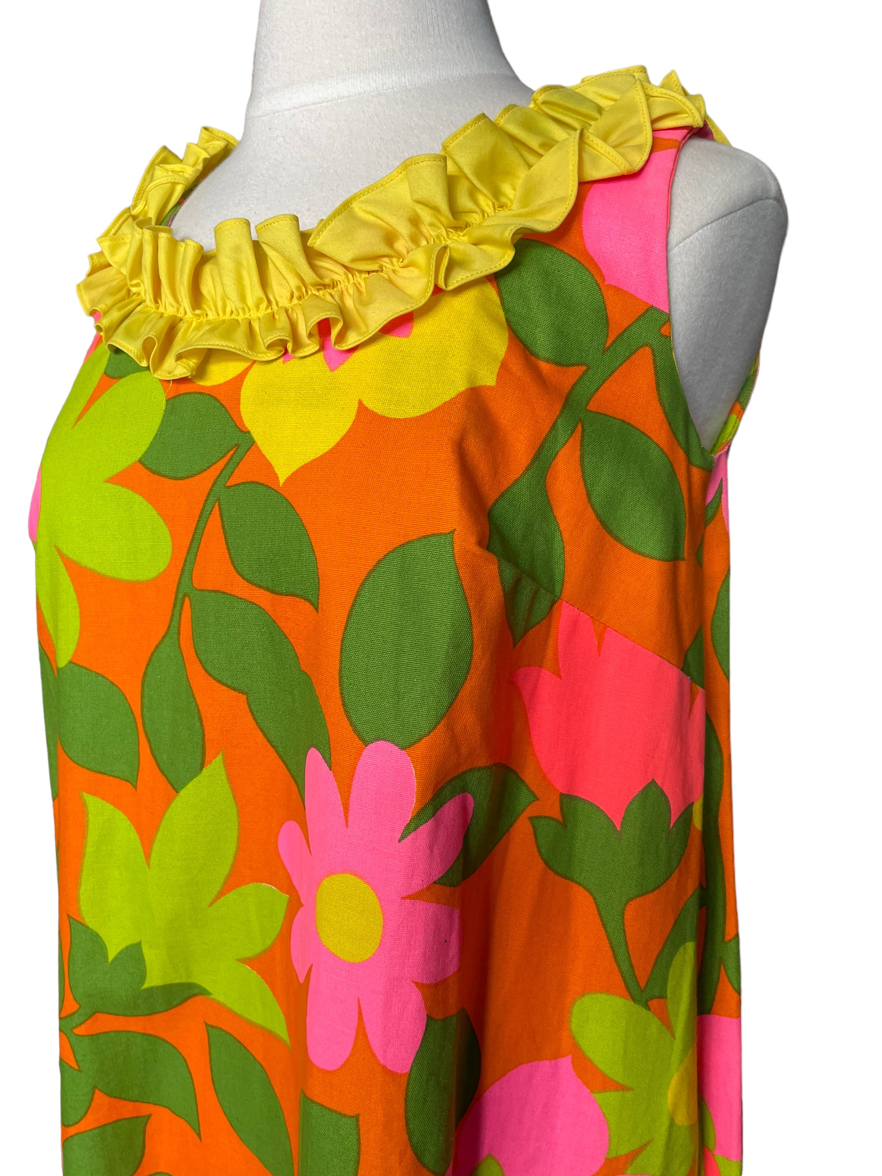 hawaiian retro dress Blmnix Dress Women Hawaiian Dresses Shift Vintage Dress Petticoat Maxi Short Sleeve V-Neck with Pockets Casual Summer Dresses for Women,S