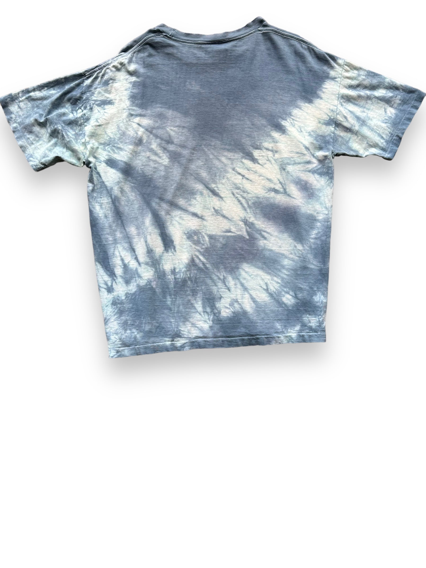 Rear View of Vintage Led Zeppelin Tie Dye Tee SZ XL |  Vintage Single Stitch Rock Tee Seattle | Barn Owl Vintage