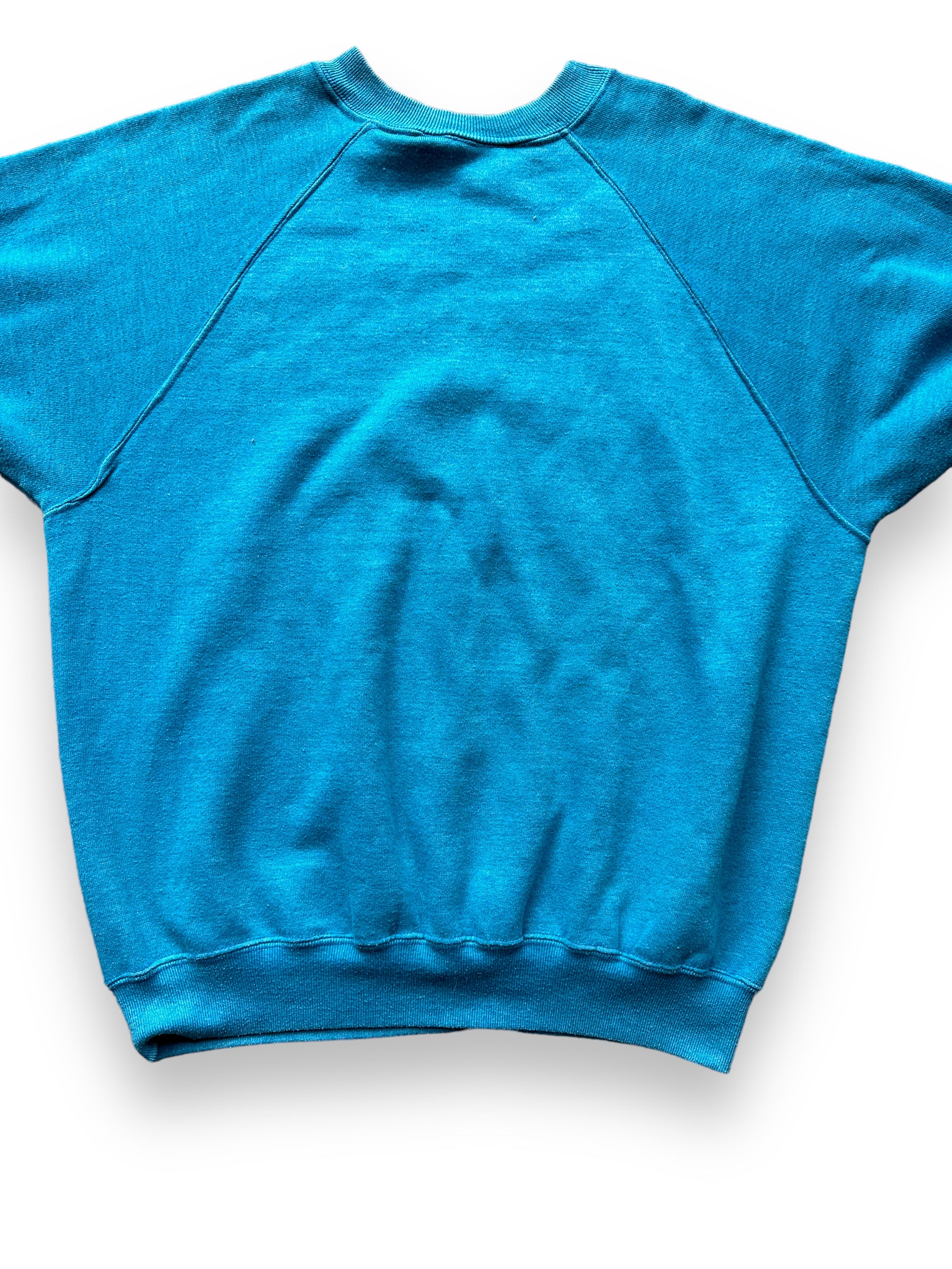 Rear Detail on Vintage Copalis Beach Clam Short Sleeve Crewneck Sweatshirt SZ L | Barn Owl Vintage | Seattle True Vintage Sweatshirts