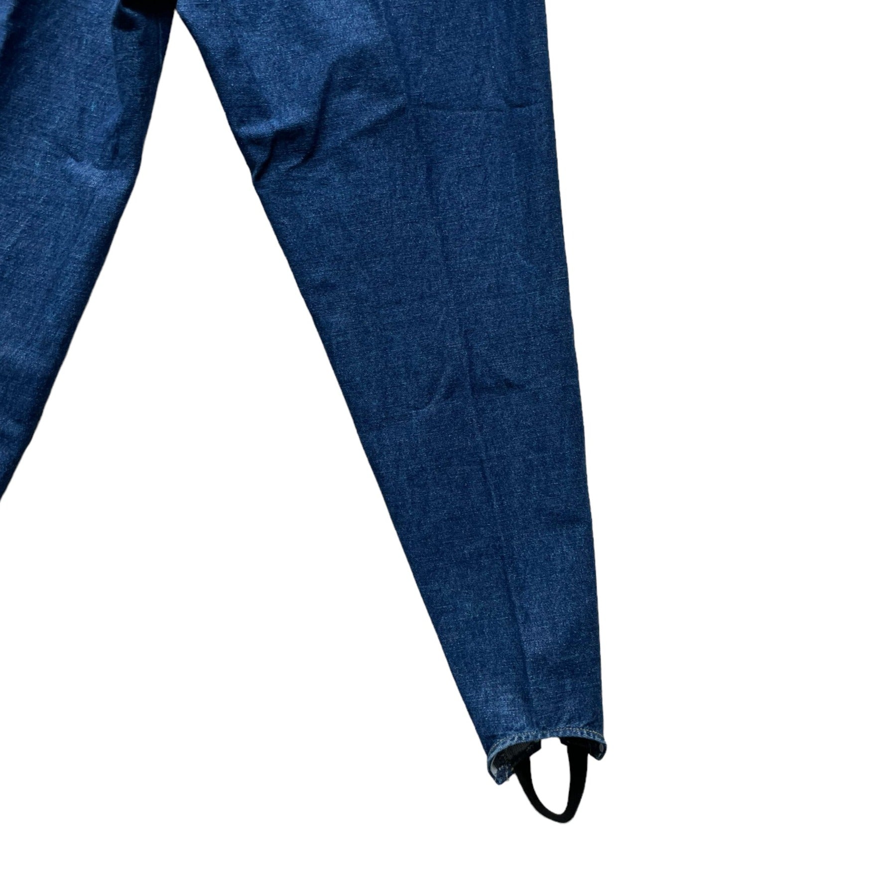 Right back leg view of Vintage Deadstock 80's Liz Claiborne Side Zip Stir Up Jeans