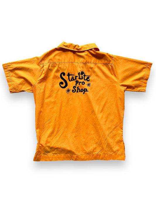 Back of Vintage "Starlite Pro Shop" Chainstitched Bowling Shirt SZ XL | Vintage Bowling Shirt Seattle | Barn Owl Vintage Seattle