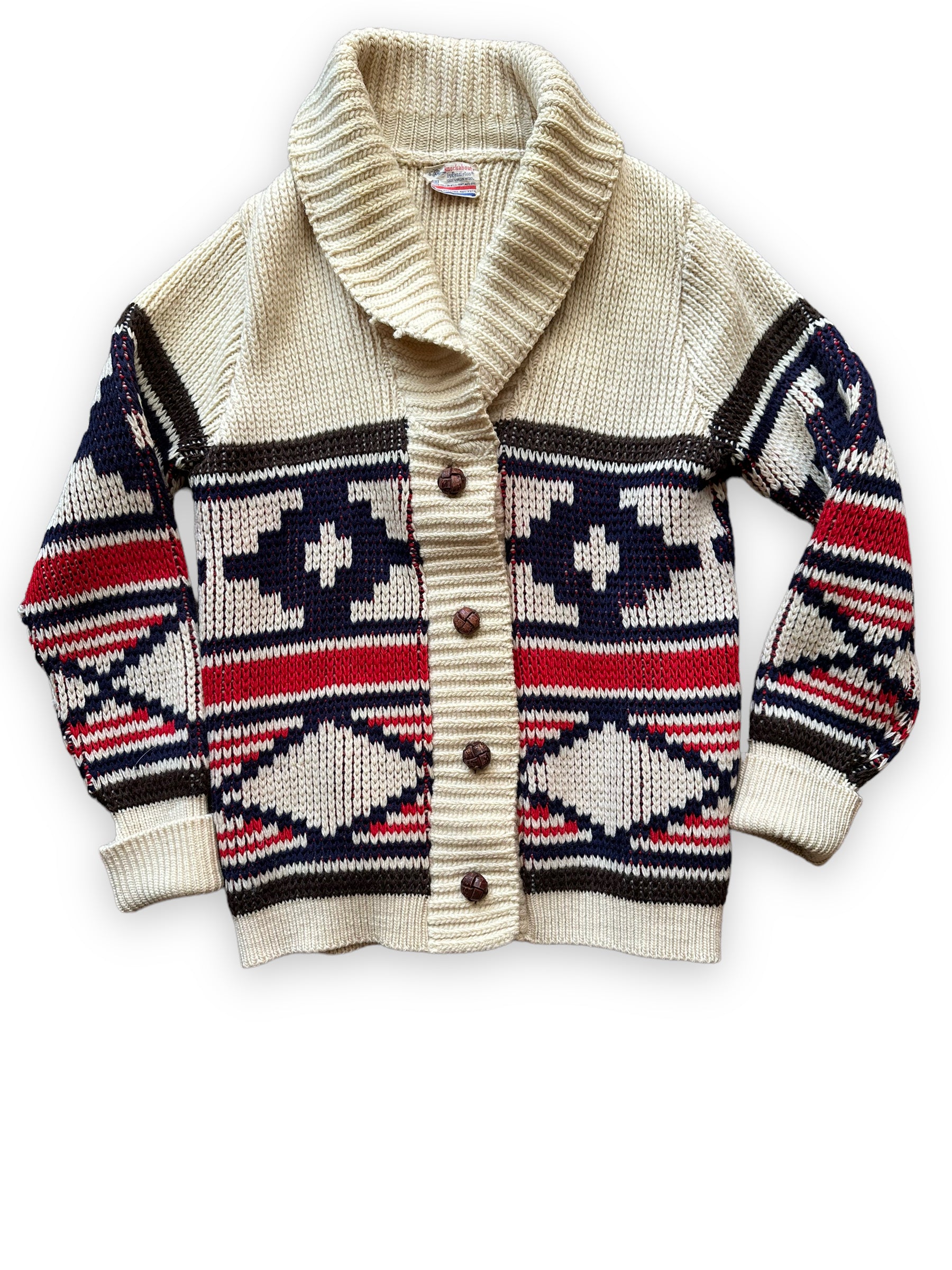 Vintage Pendleton Knockabouts Cardigan Sweater SZ 38 | Barn Owl Vintage |  Seattle Vintage Sweaters