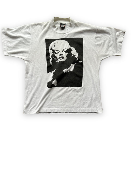 Front View of Vintage Marilyn Monroe Tee SZ L | Marilyn T-Shirts Seattle | Barn Owl Vintage Goods