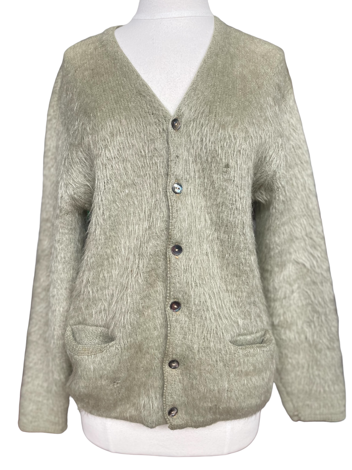 Vintage McGregor Powder Snow Mohair Cardigan SZ M | Barn Owl Vintage McGregor Powder Snow Mohair Cardigan SZ M | Barn Owl