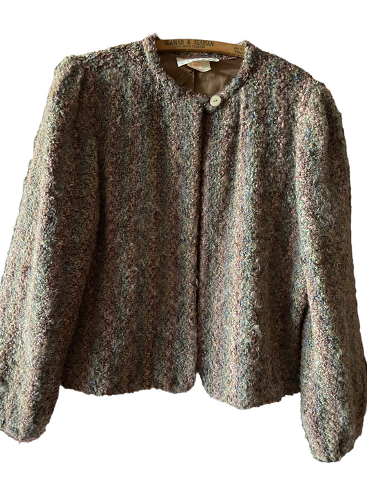 Vintage 1970s Donnekenney Boucle Cardigan | Barn Owl Seattle | Vintage Boucle Sweaters