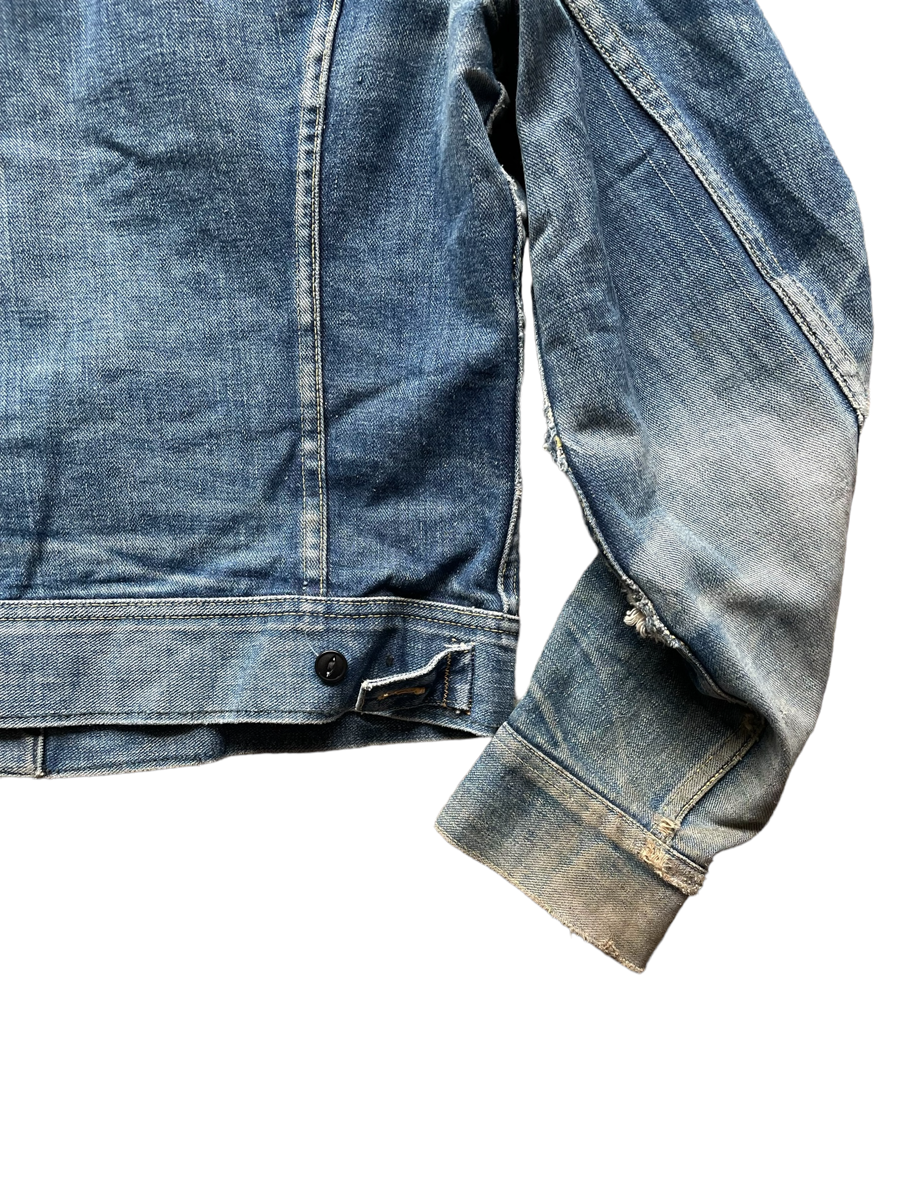 Vintage 70's Lee 101-J Denim Jacket SZ 40-Long | Vintage Denim Workwear Seattle | Seattle Vintage Denim