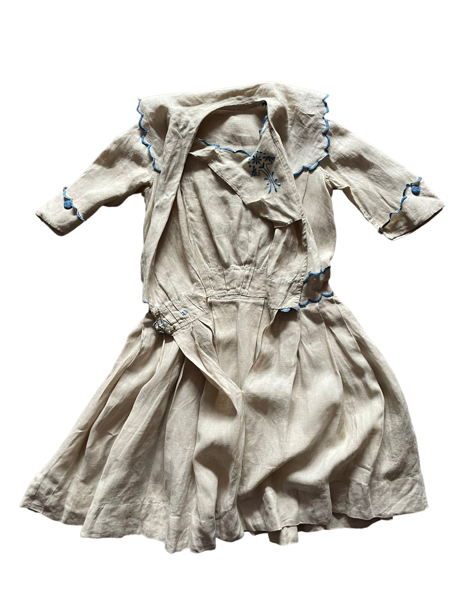 Antique Early 1900s Linen Dress SZ XS | Barn Owl Vintage | Seattle Vintage  Dresses