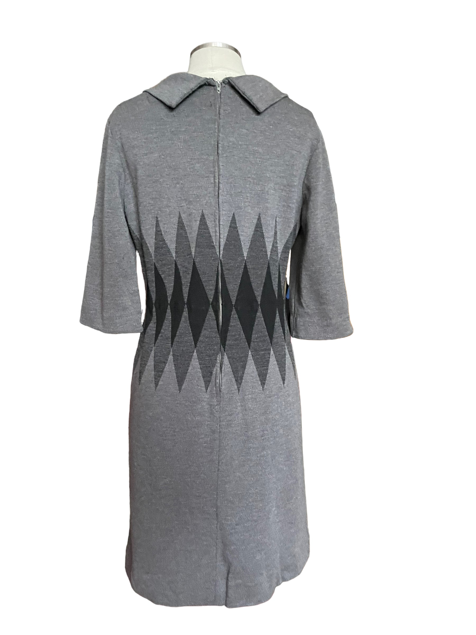 Vintage 1950's Leslie Fay Grey Wool Dress Sz M-L – The Barn Owl Vintage Goods Vintage 1950's Leslie Fay Grey Wool Dress Sz M-L – The Barn Owl Vintage Goods