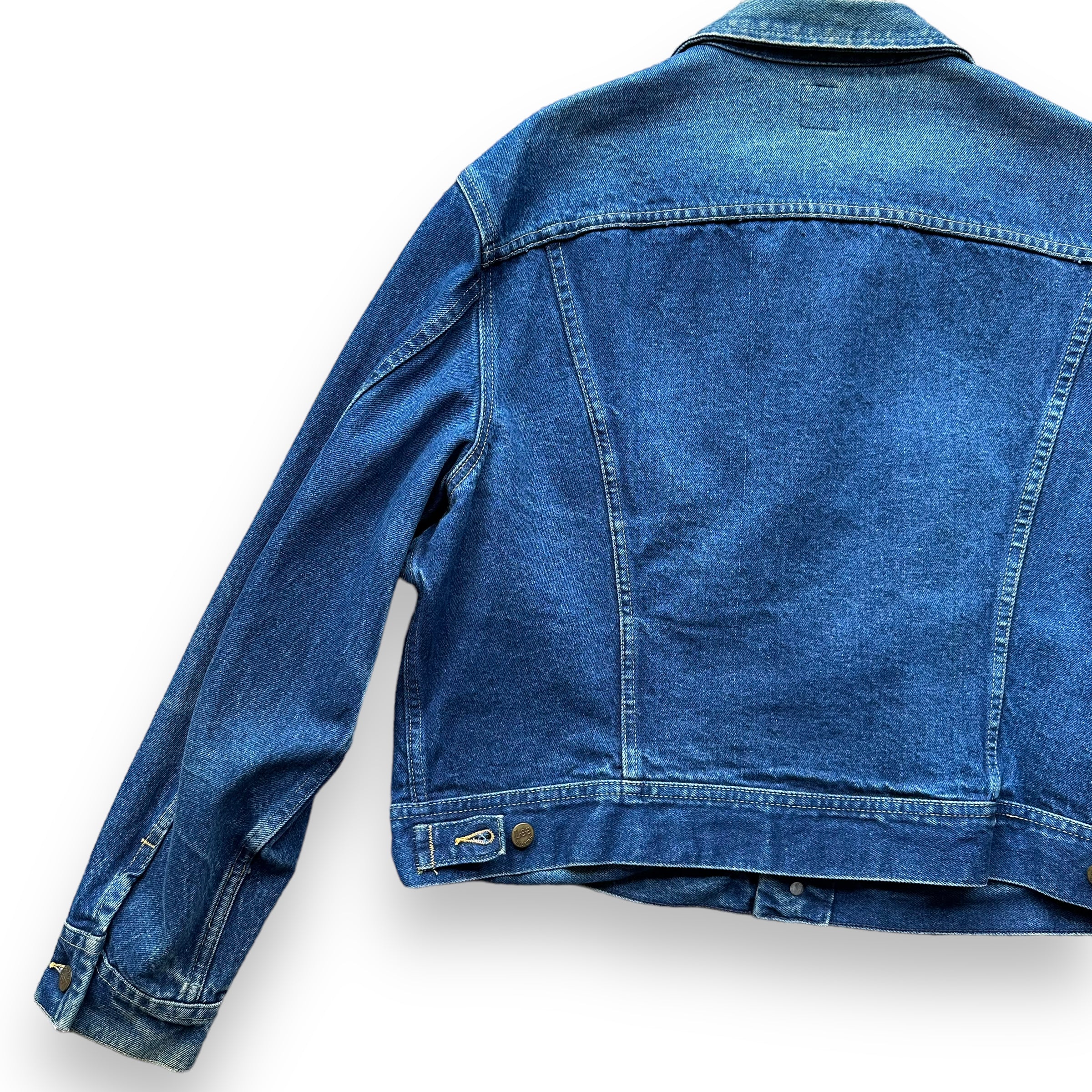 Vintage Dark Lee Rider 101-J SZ 50 | Vintage Denim Workwear Seattle |  Seattle Vintage Denim Jackets