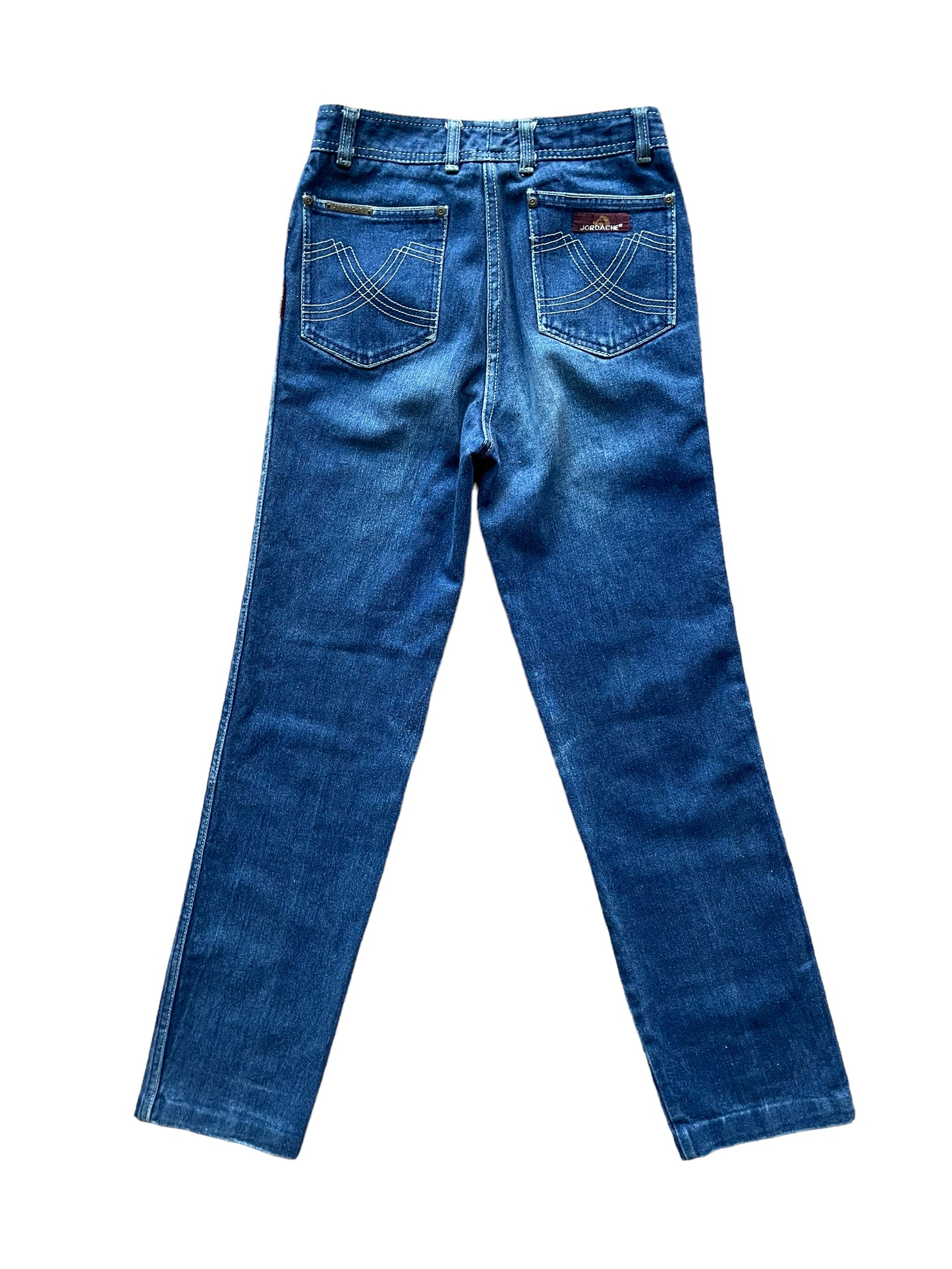 Full back view of Vintage 1980s Jordache Jeans Sz SM 