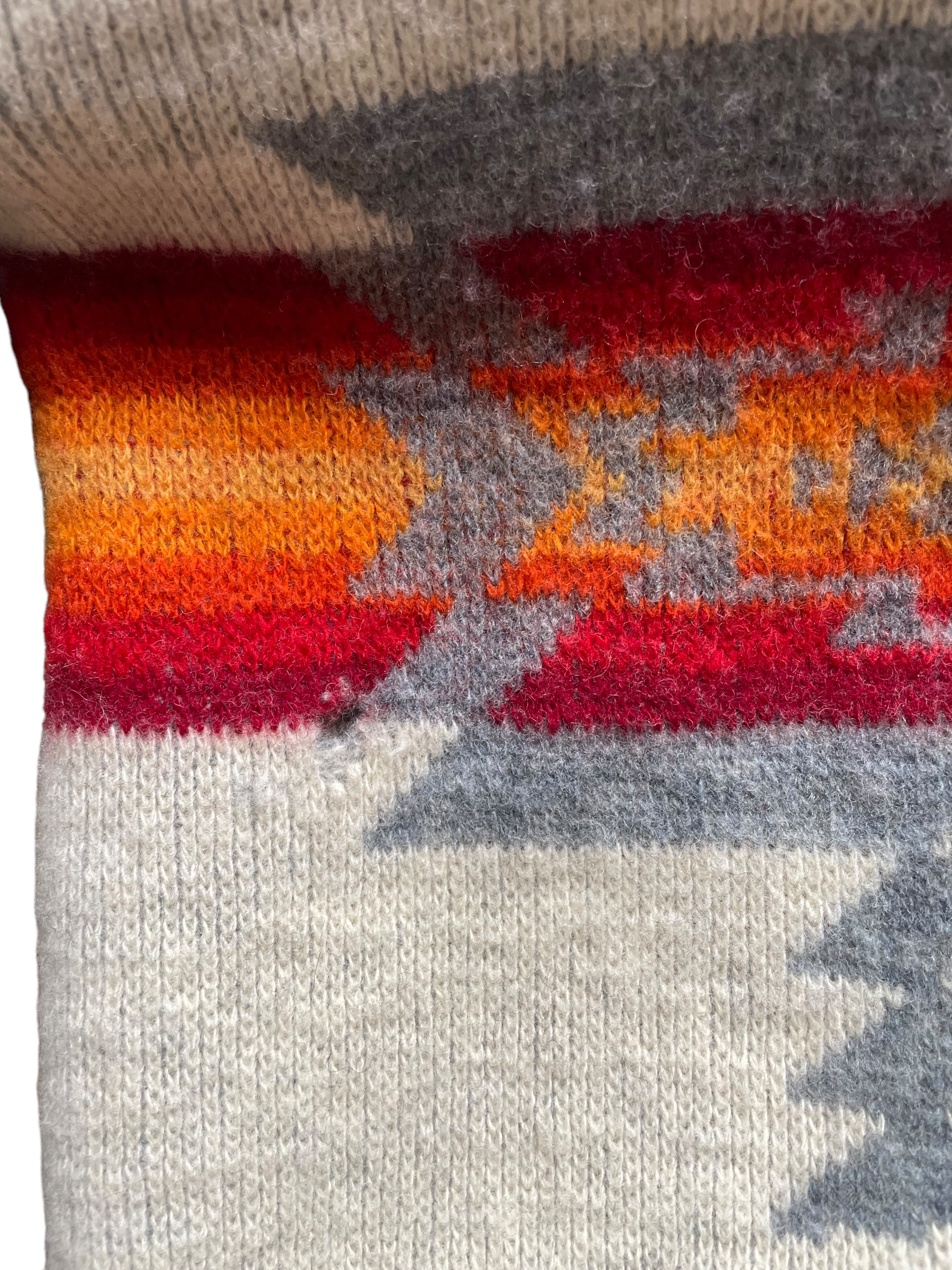 Vintage Pendleton Western Wear Cardigan Sweater | Barn Owl Vintage | Seattle Vintage Sweaters Visible hole at left side of back.