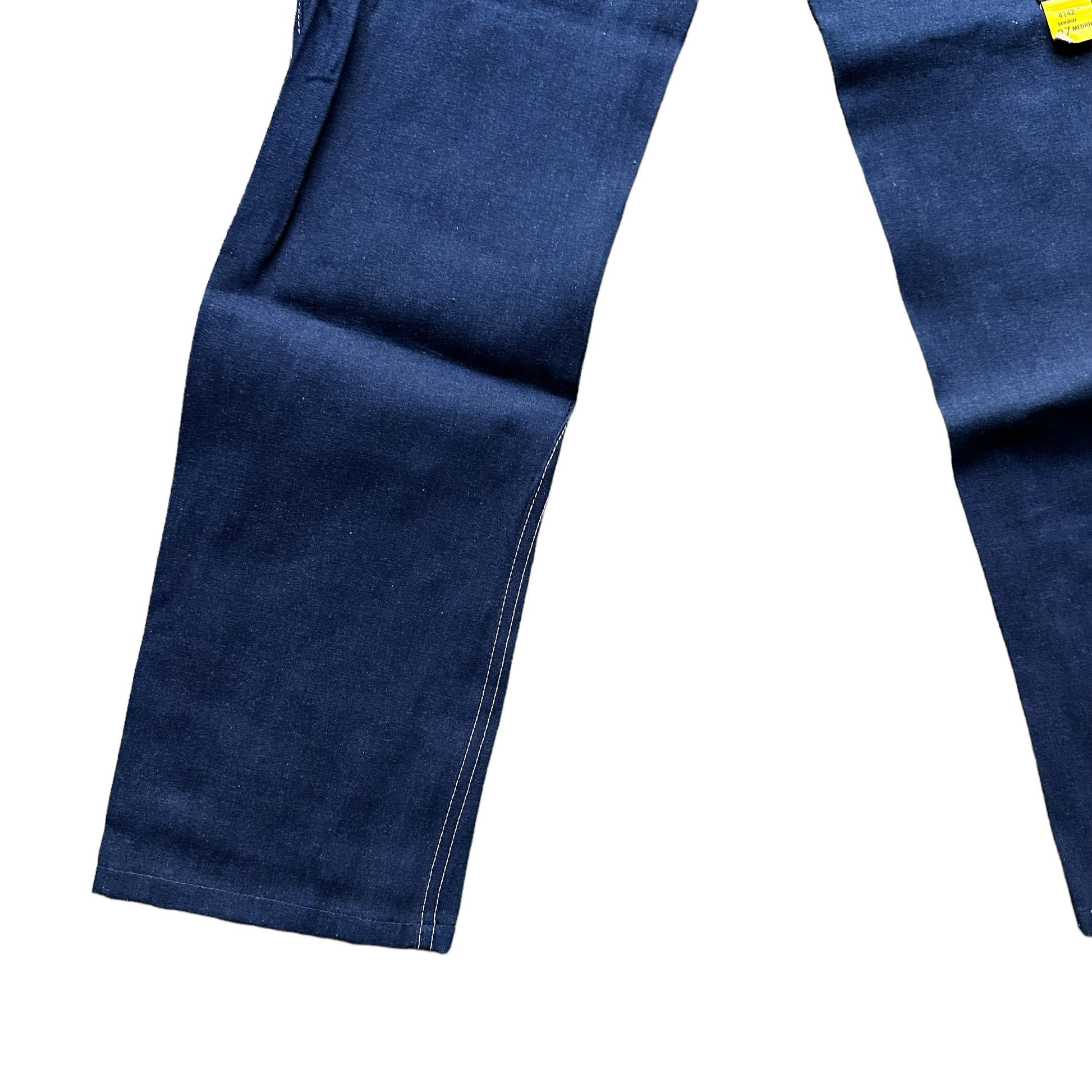 Lower Rear Left Leg on Deadstock Vintage Carter's Carpenter Jeans W27 L32 | Vintage Denim Workwear Seattle | Barn Owl Vintage Clothing