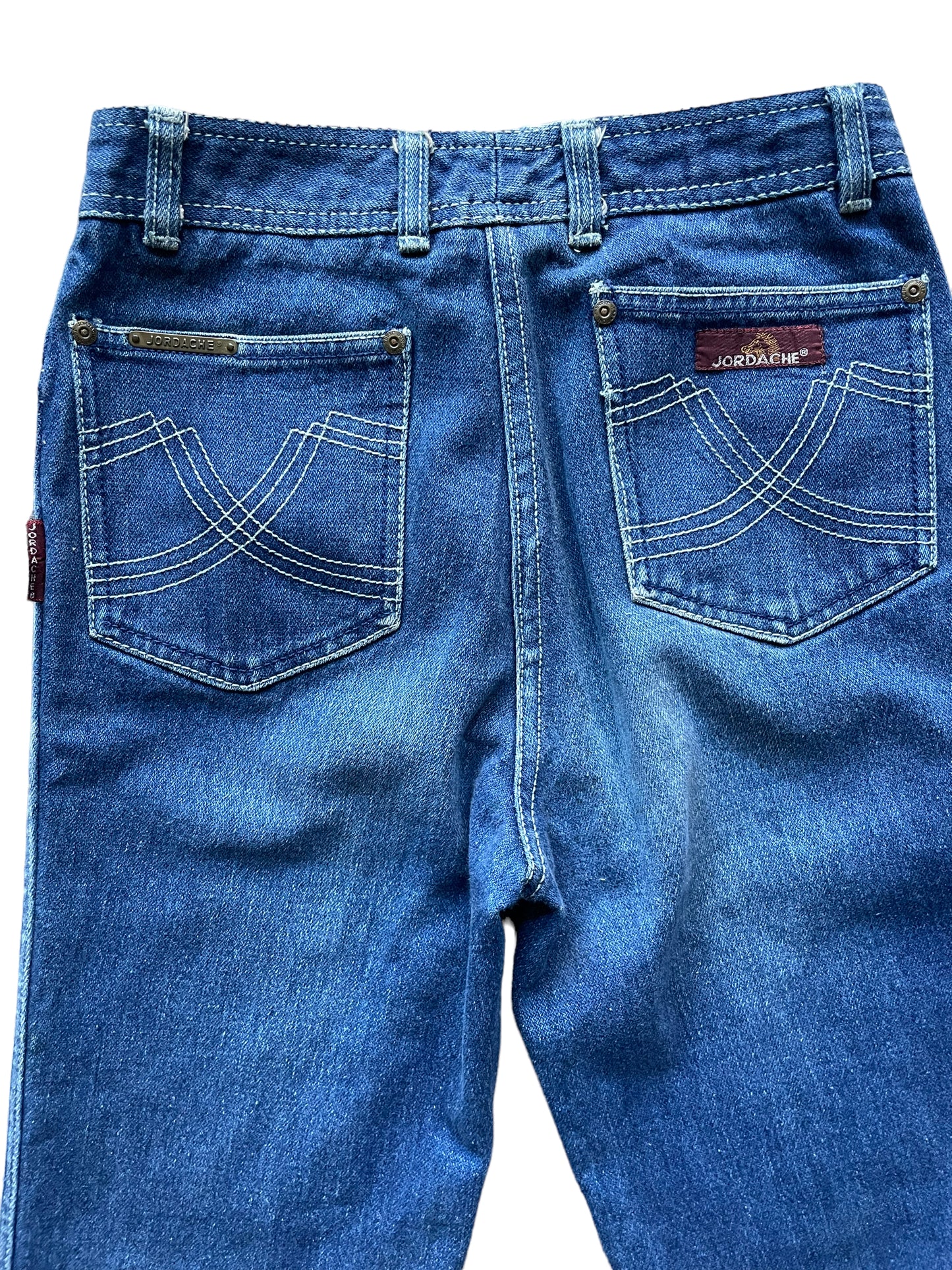 Back pockets view of Vintage 1980s Jordache Jeans Sz SM 