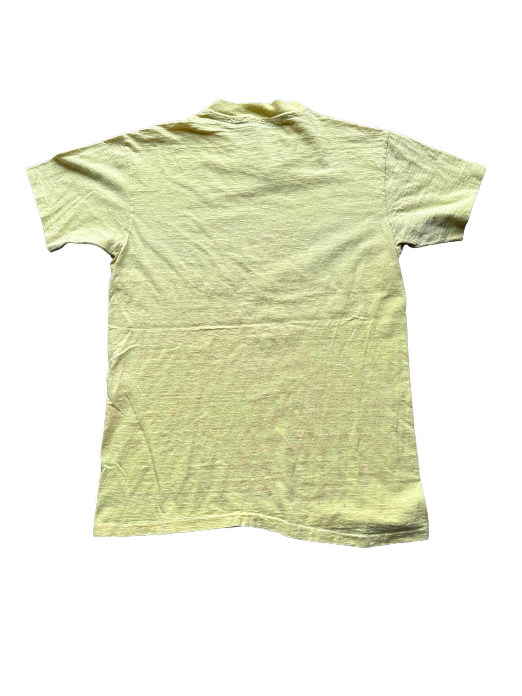 Vintage 1980's Yellow Seattle Supersonics T-Shirt