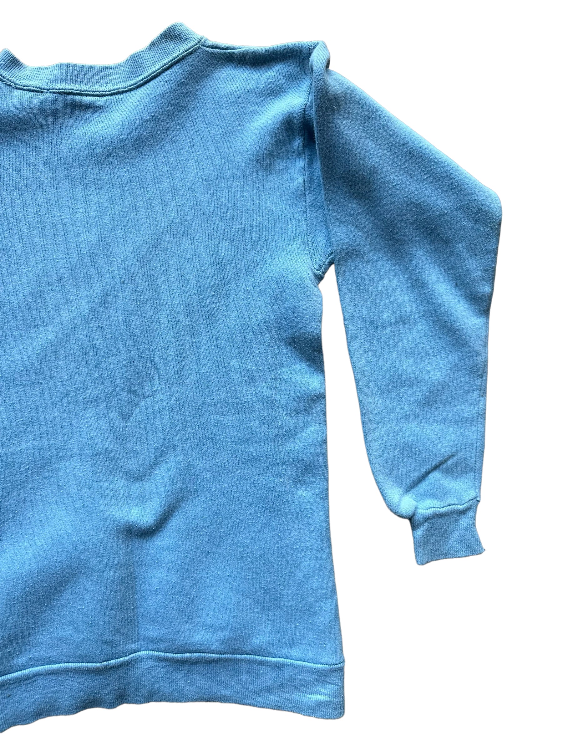 Right Rear View on Vintage Bemidji Crewneck Sweatshirt |  Seattle Vintage Workwear