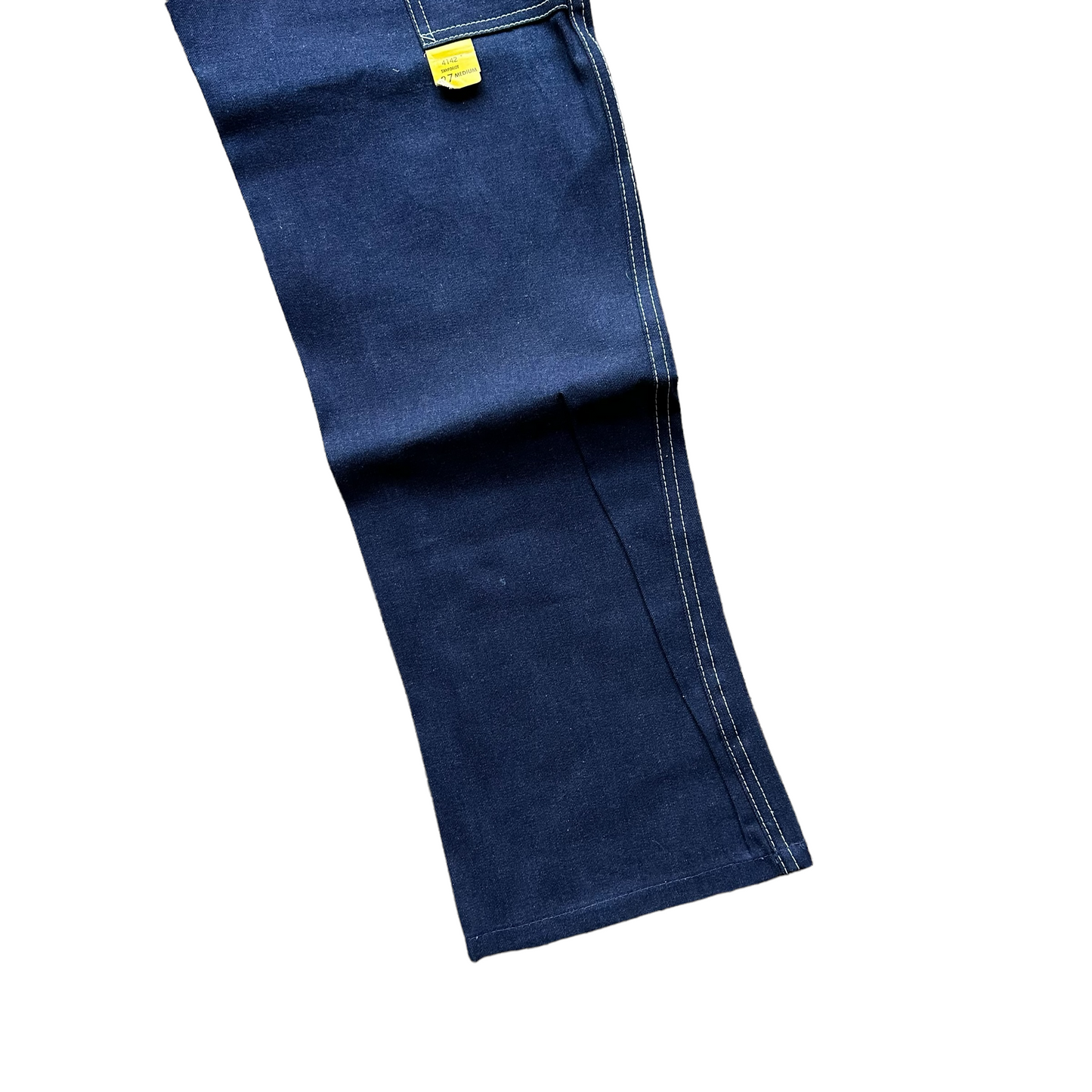 Lower Rear Right Leg on Deadstock Vintage Carter's Carpenter Jeans W27 L32 | Vintage Denim Workwear Seattle | Barn Owl Vintage Clothing